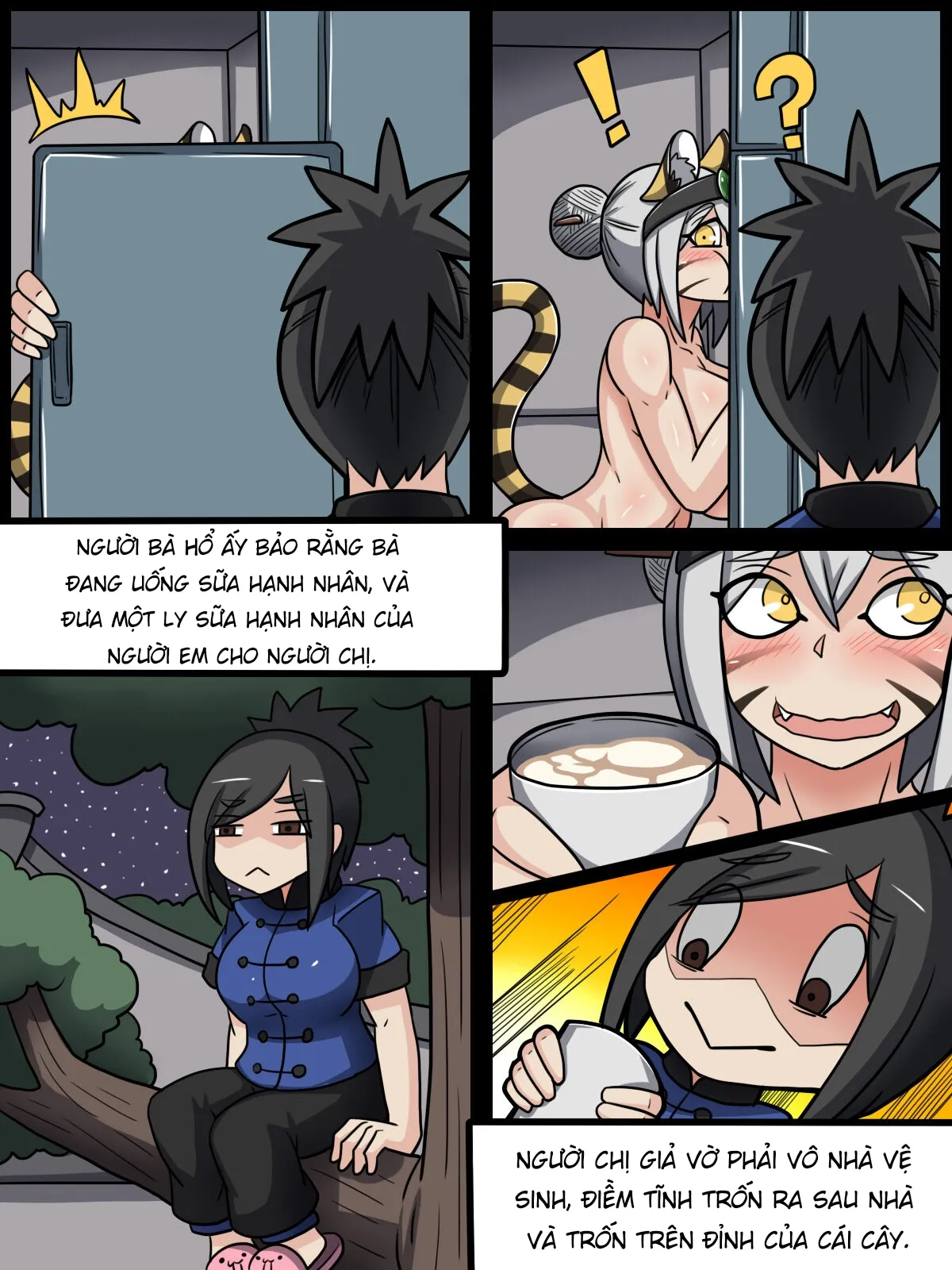 HentaiVN.net - Ảnh 11 - Dì Hổ [Aunt Tigress] - Oneshot