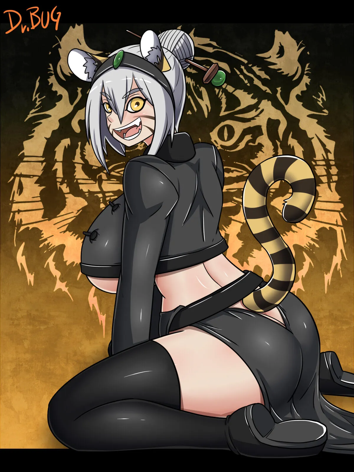 HentaiVN.net - Ảnh 23 - Dì Hổ [Aunt Tigress] - Oneshot