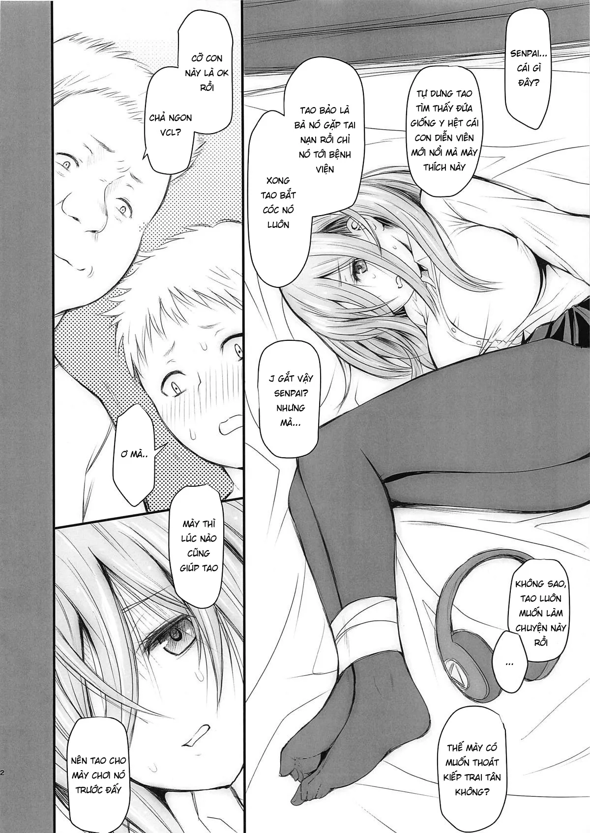 HentaiVN.net - Ảnh 2 - Ore to Miku-chan to Kichiku Senpai (Gotoubun no Hanayome) - Oneshot