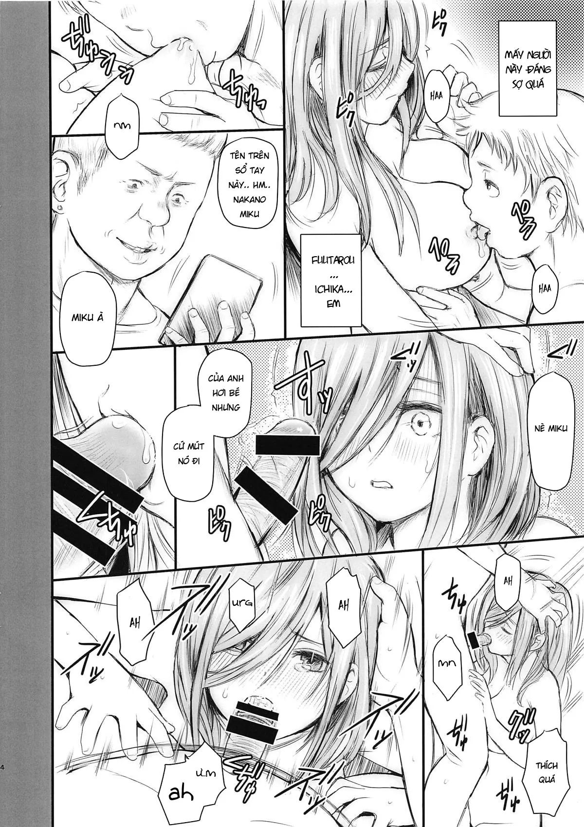 HentaiVN.net - Ảnh 4 - Ore to Miku-chan to Kichiku Senpai (Gotoubun no Hanayome) - Oneshot