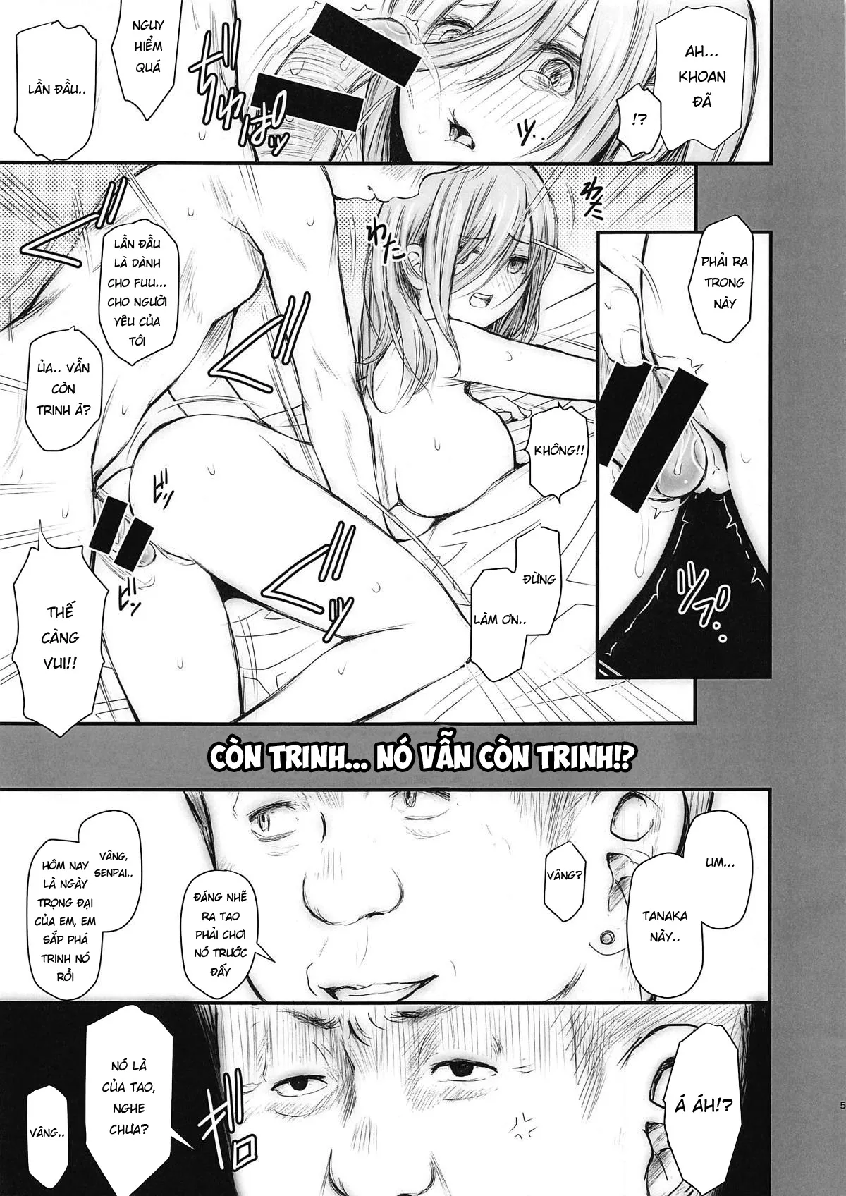 HentaiVN.net - Ảnh 5 - Ore to Miku-chan to Kichiku Senpai (Gotoubun no Hanayome) - Oneshot