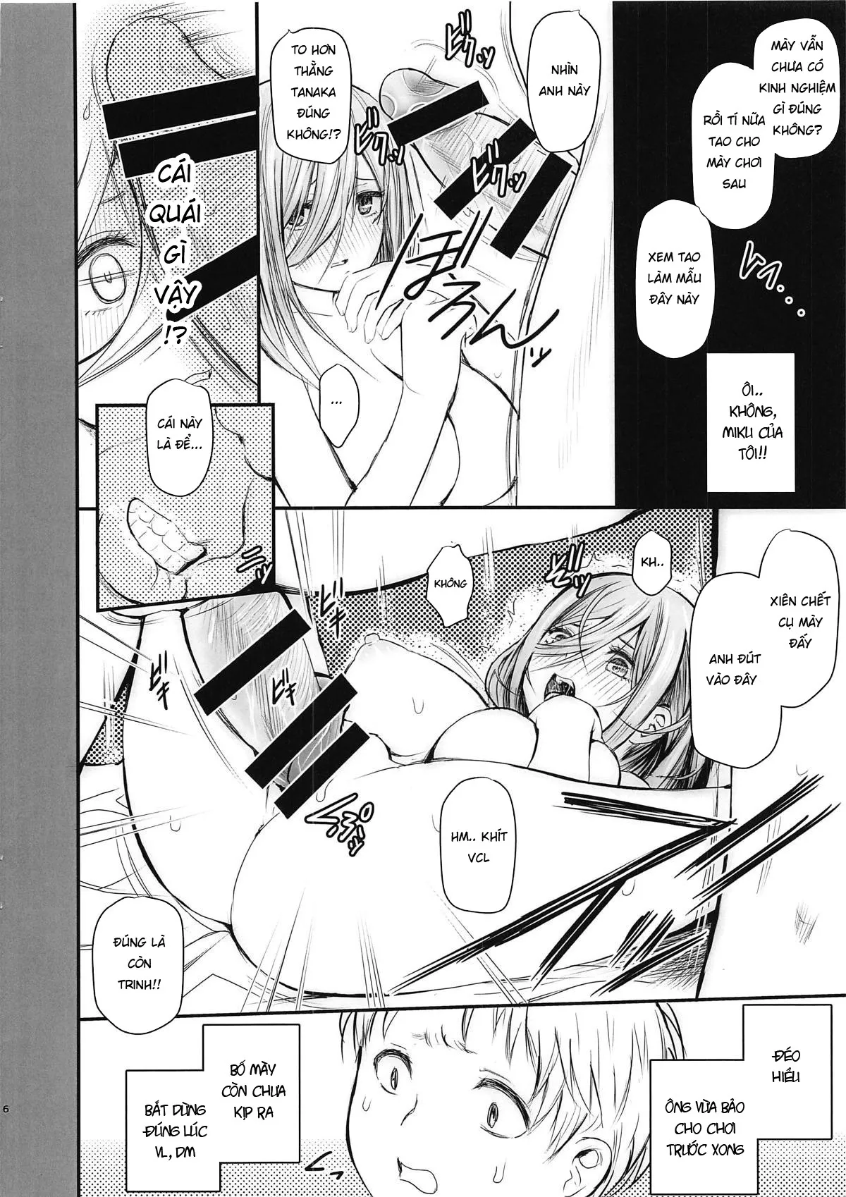 HentaiVN.net - Ảnh 6 - Ore to Miku-chan to Kichiku Senpai (Gotoubun no Hanayome) - Oneshot