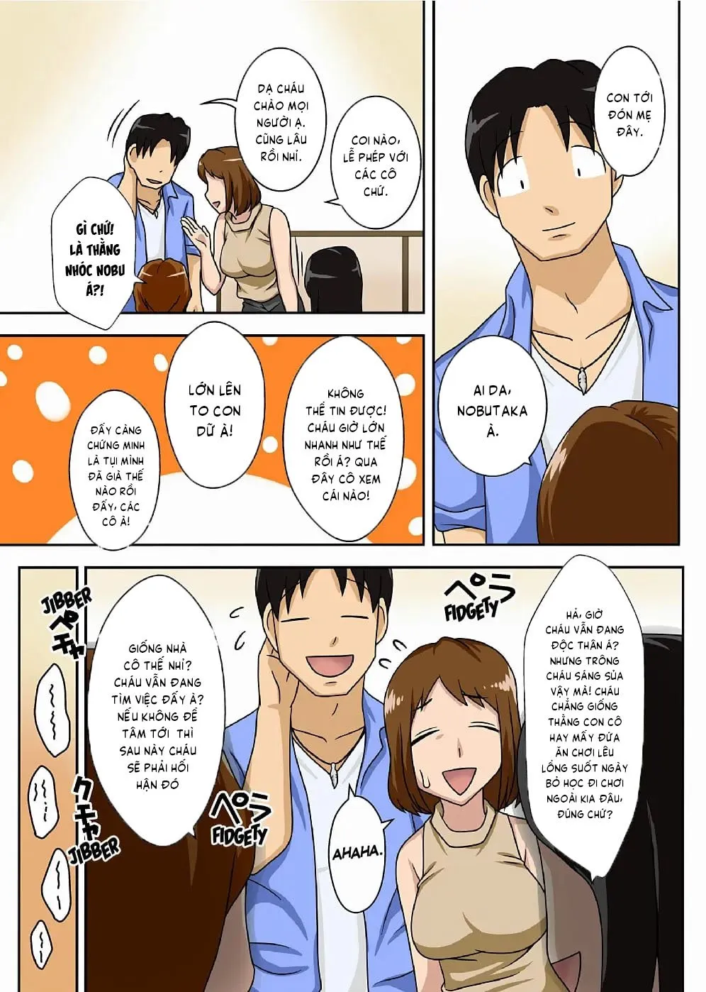 HentaiVN.net - Ảnh 3 - Toiu wake de Kaa-san to Kyou mo Bed no Uede, Hada o Awaseru Omo ni Hageshiku - Chap 1