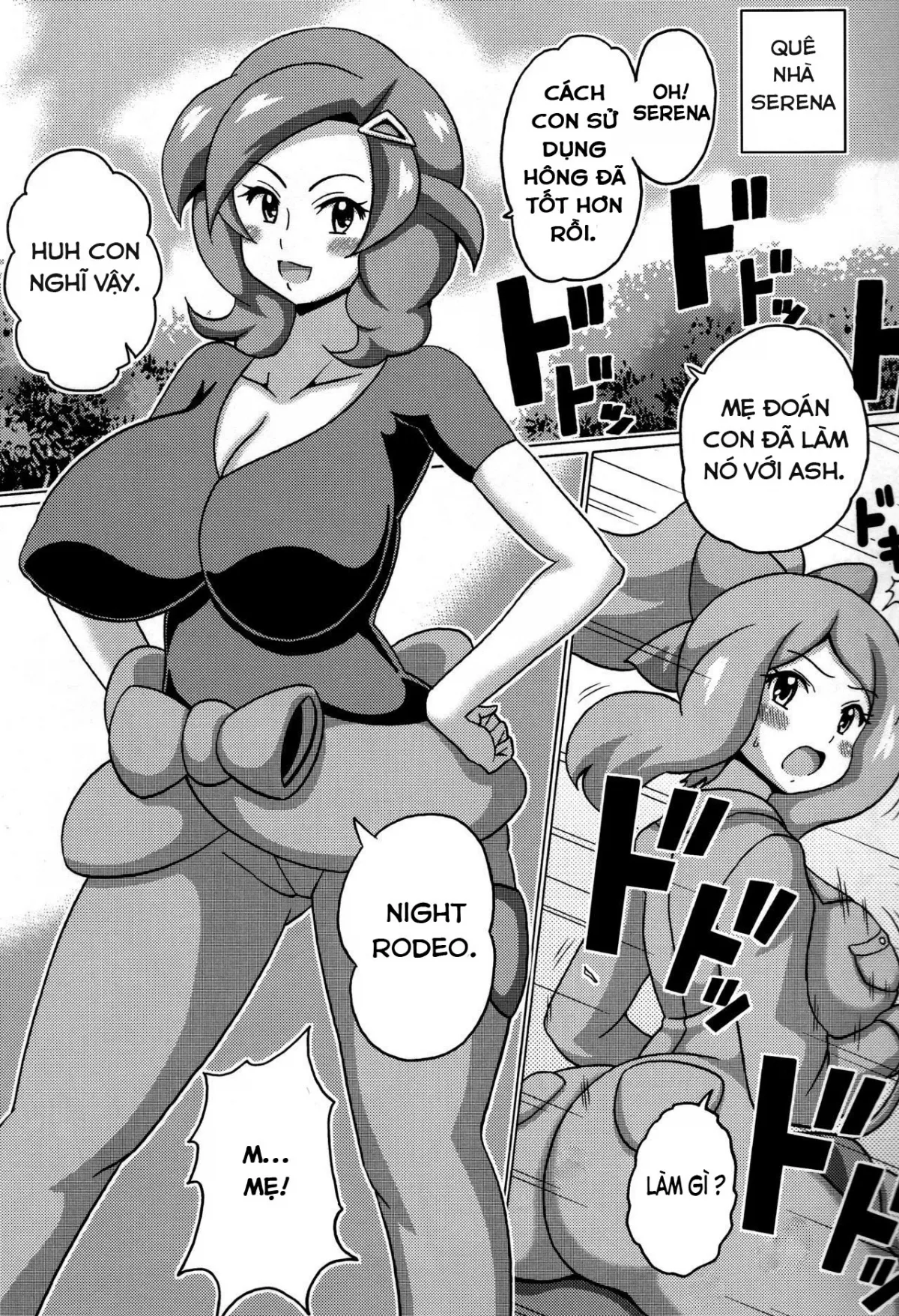 HentaiVN.net - Ảnh 7 - Saki to Serena no Oyako Hon (Pokemon) - Oneshot