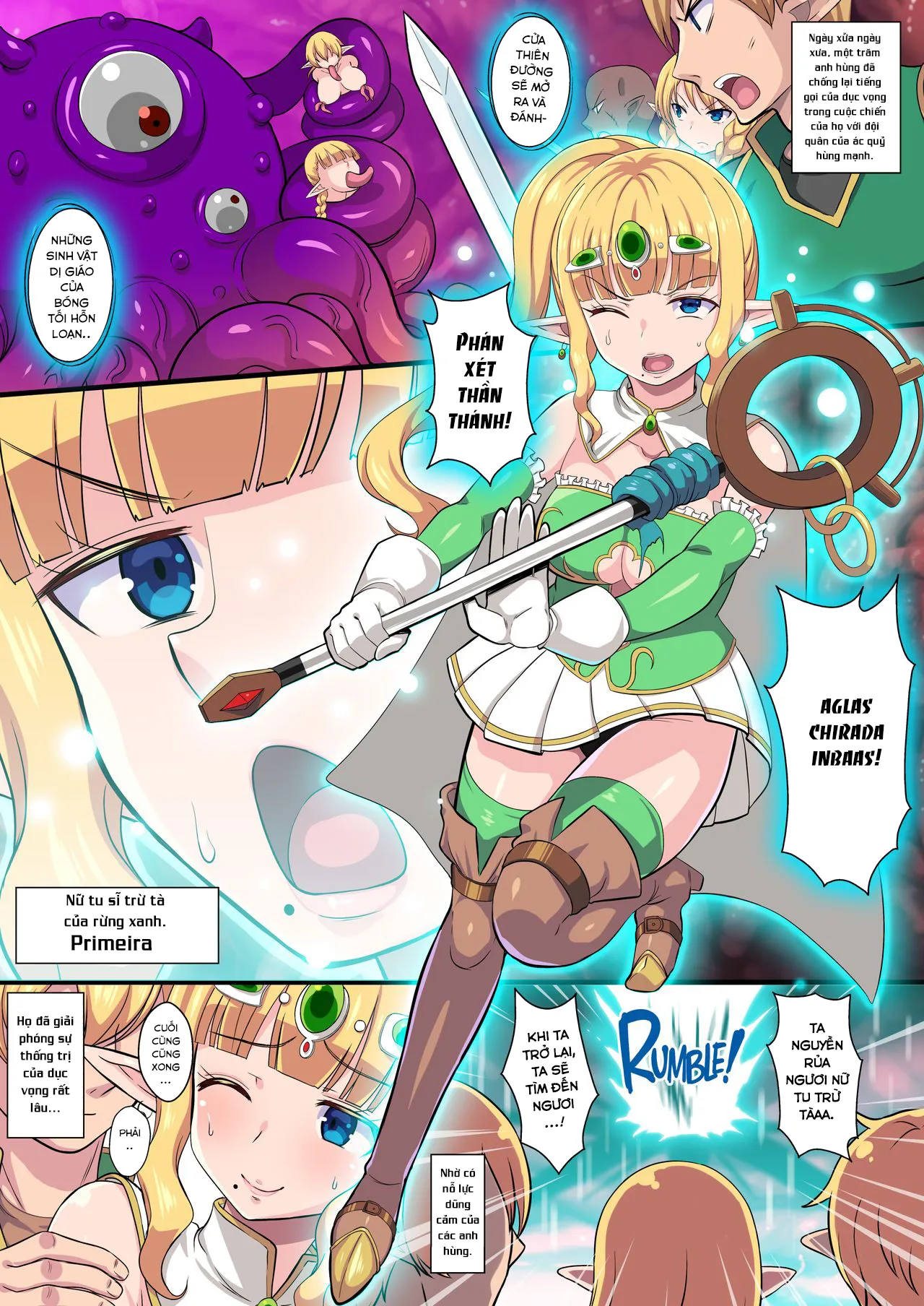 HentaiVN.net - Ảnh 3 - Vengeful Elf Liselotte ZERO [Fukushuu no Elf Lieselotte Zero ~Inran Hitozuma Renzoku Zecchou Rinkan Ishukan Dosukebe Kairaku Ochi!~] - Oneshot