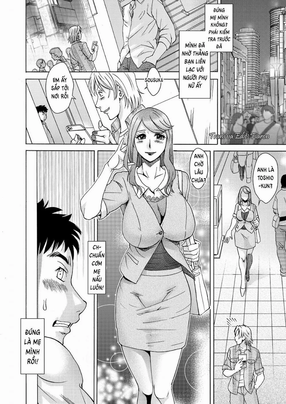 HentaiVN.net - Ảnh 4 - Musuko-tachi no Haha Asobi ~Onna no Kao Shite, Koshi o Furi Tsuzukeru Hirusagari~ - Oneshot
