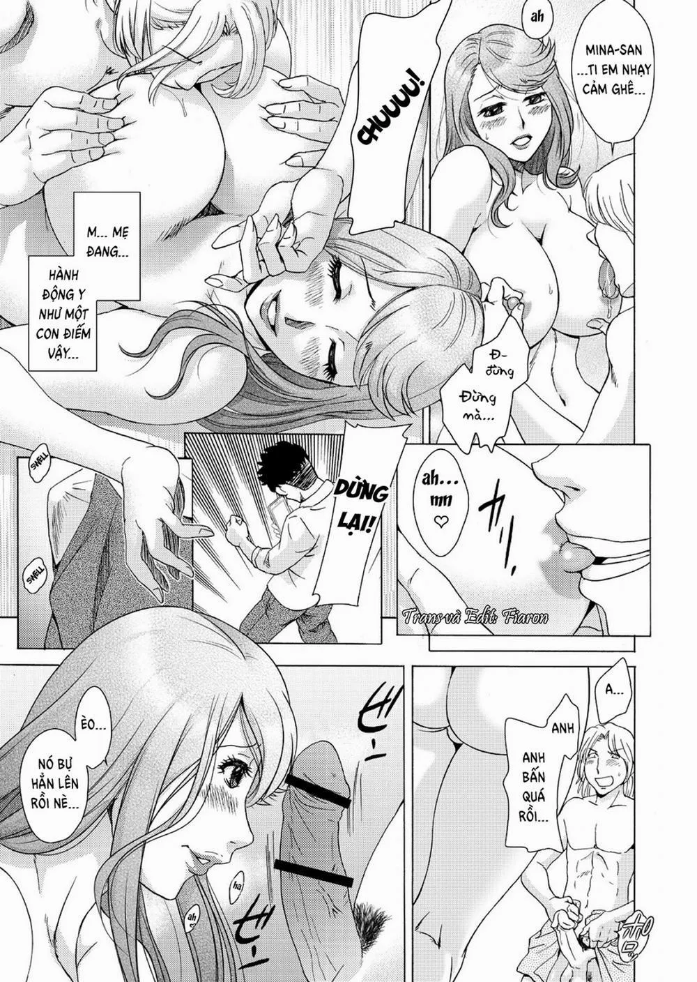 HentaiVN.net - Ảnh 9 - Musuko-tachi no Haha Asobi ~Onna no Kao Shite, Koshi o Furi Tsuzukeru Hirusagari~ - Oneshot