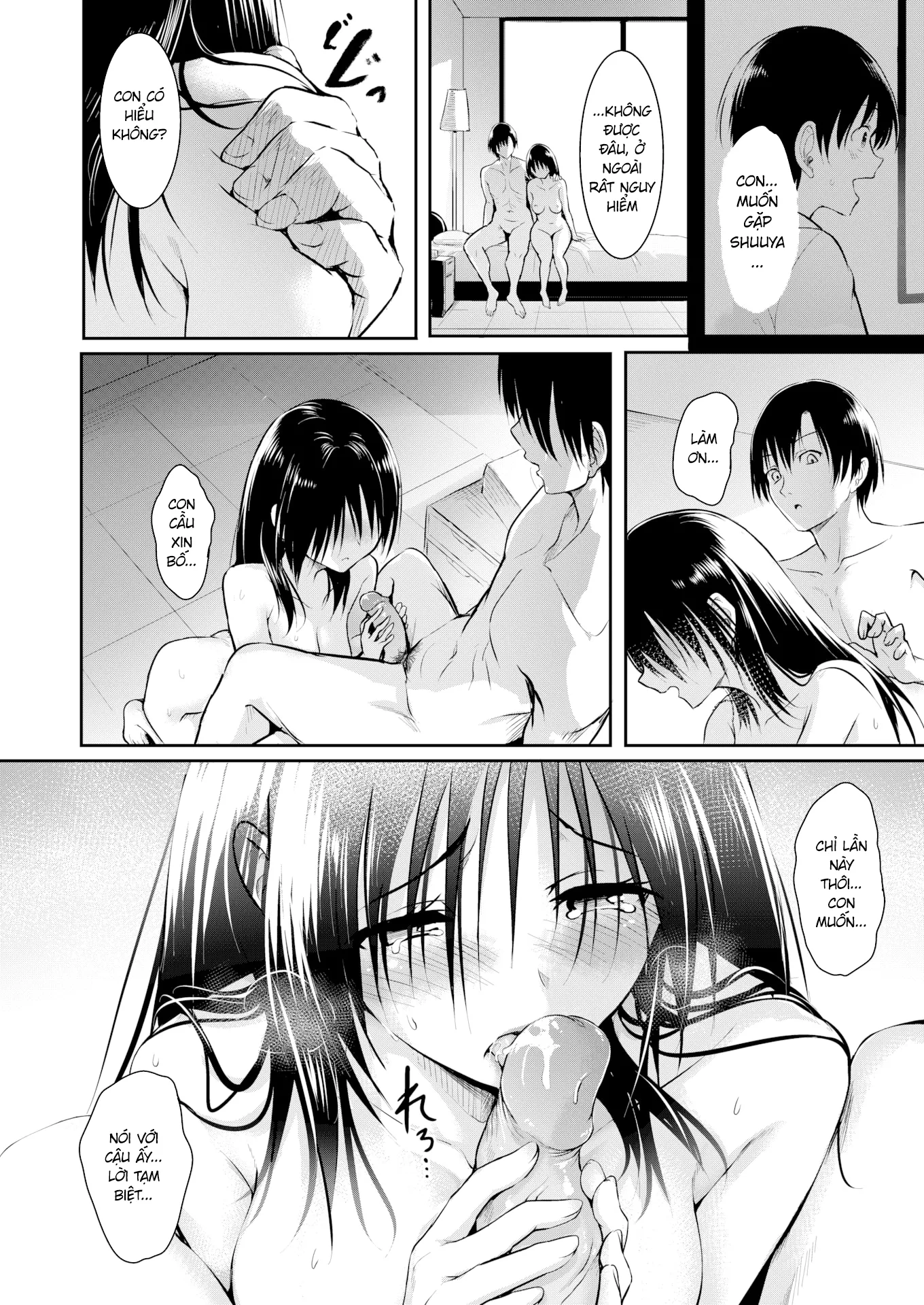 HentaiVN.net - Ảnh 9 - Bố và con [Parent and child] - Chap 2 - Tôi không thể nào thoát khỏi việc làm tình với bố