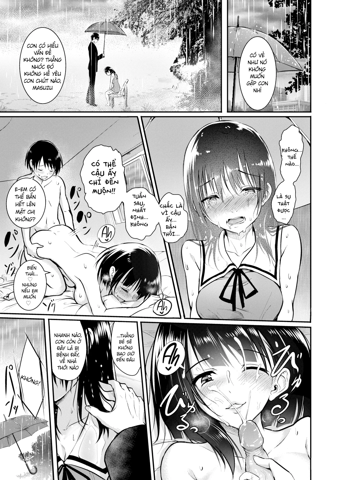 HentaiVN.net - Ảnh 14 - Bố và con [Parent and child] - Chap 2 - Tôi không thể nào thoát khỏi việc làm tình với bố