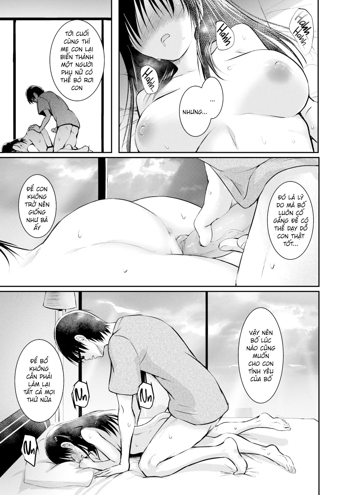 HentaiVN.net - Ảnh 19 - Bố và con [Parent and child] - Chap 2 - Tôi không thể nào thoát khỏi việc làm tình với bố