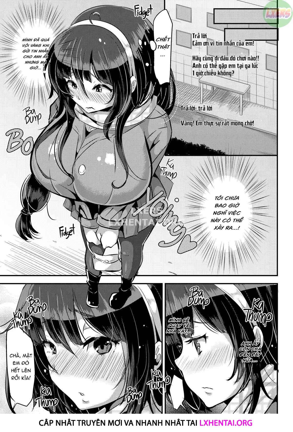 HentaiVN.net - Ảnh 15 - I Love Love Love Love Love Love Love Love You! - Chap 1