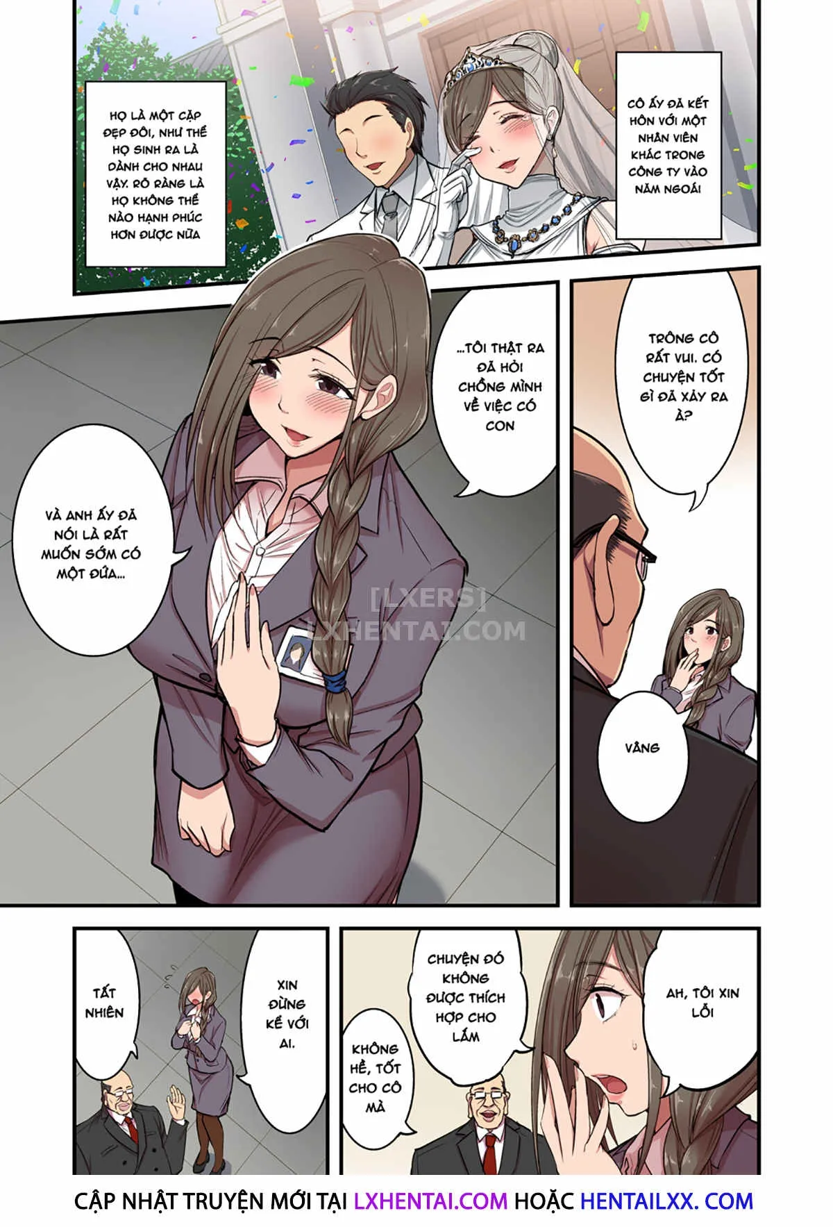 HentaiVN.net - Ảnh 10 - Saimin Hitozuma OL-San [~Kimo Buchou ni Nanka Getsu mo Ikasare Tsuzuketa Watashi wa~] - Oneshot