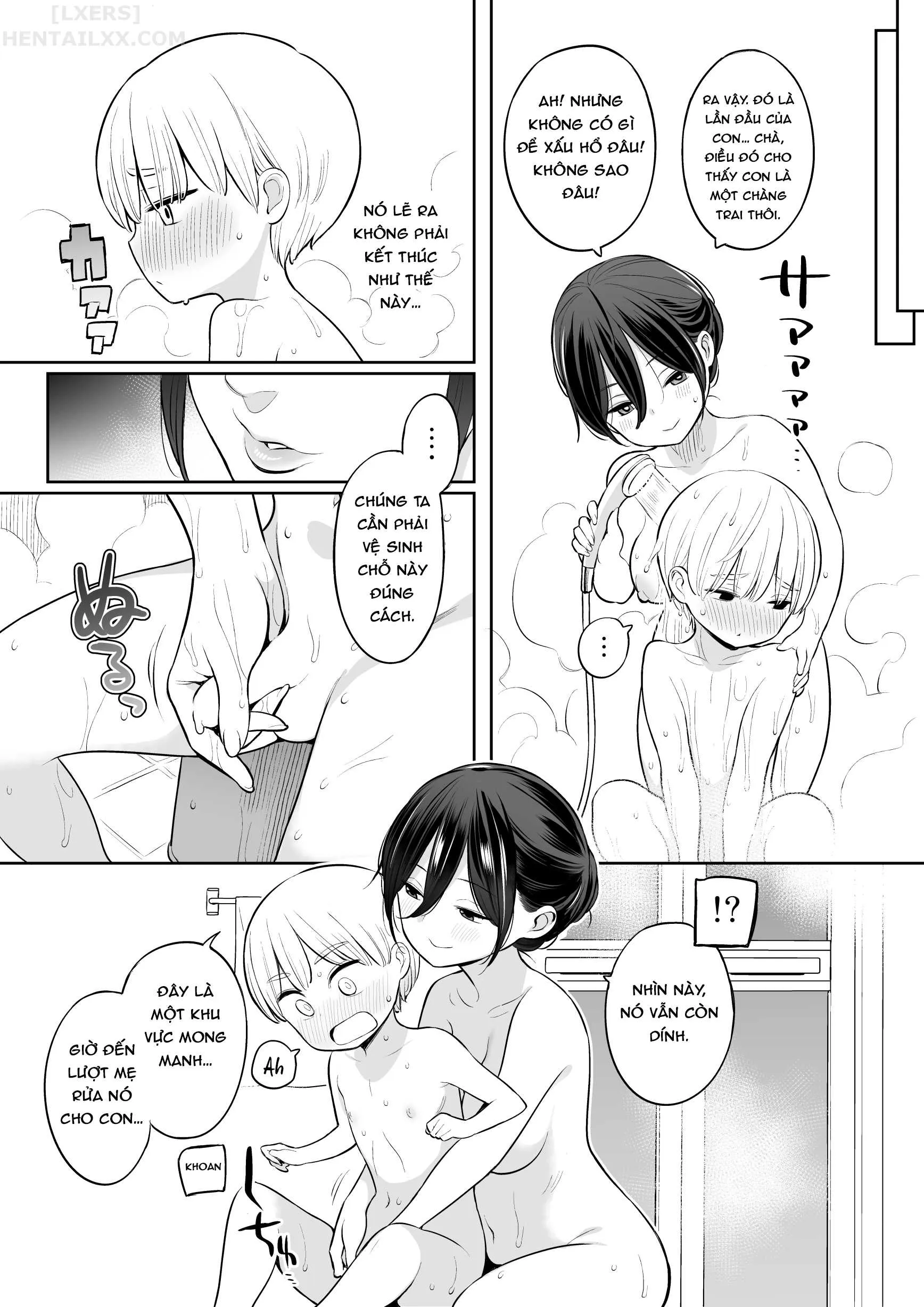 HentaiVN.net - Ảnh 11 - Ryouta-Kun Ejaculated For The First Time Using His Stepmom [Okaa-San De Seitsuu Shichatta Ryouta-Kun] - Oneshot
