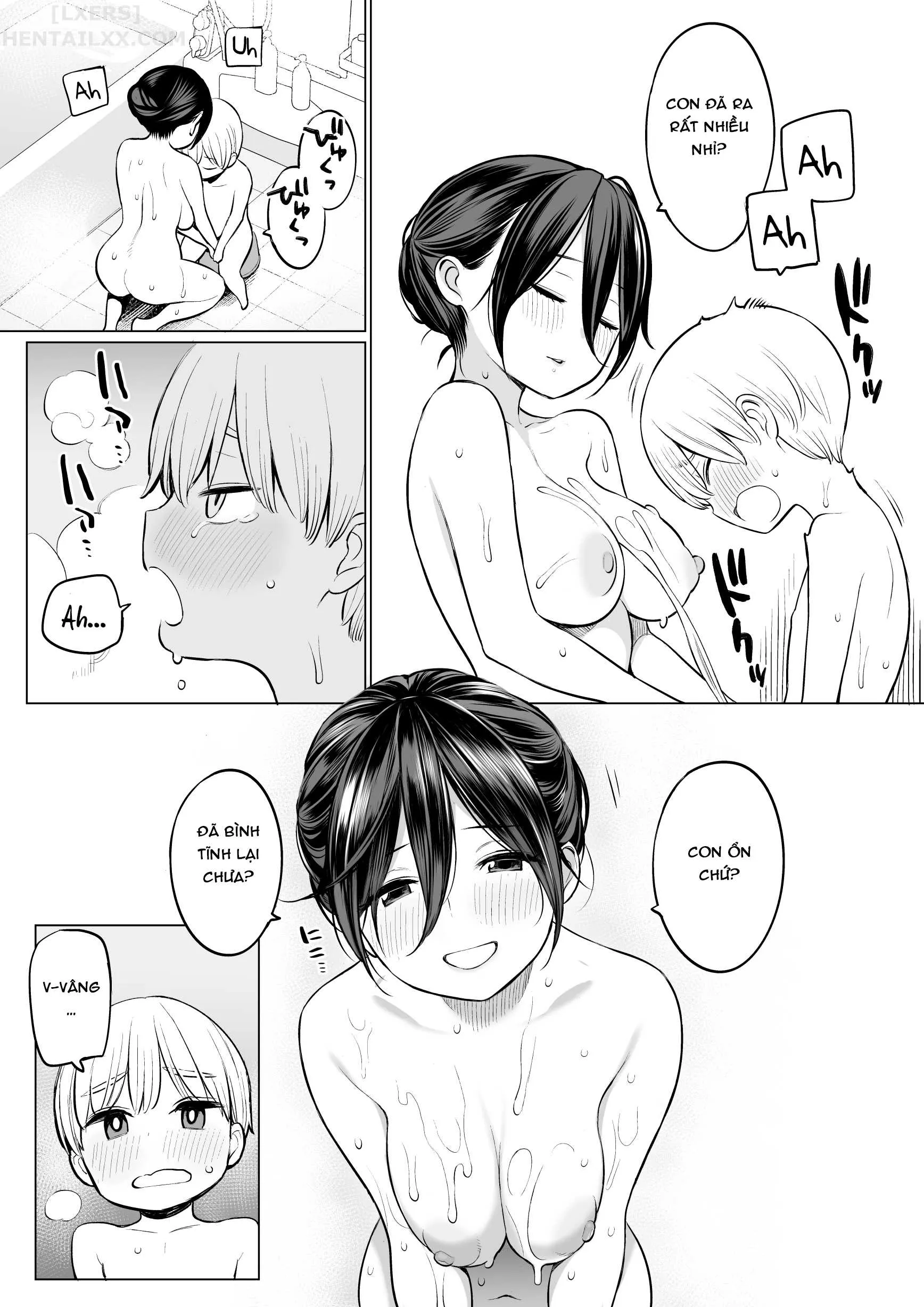 HentaiVN.net - Ảnh 15 - Ryouta-Kun Ejaculated For The First Time Using His Stepmom [Okaa-San De Seitsuu Shichatta Ryouta-Kun] - Oneshot