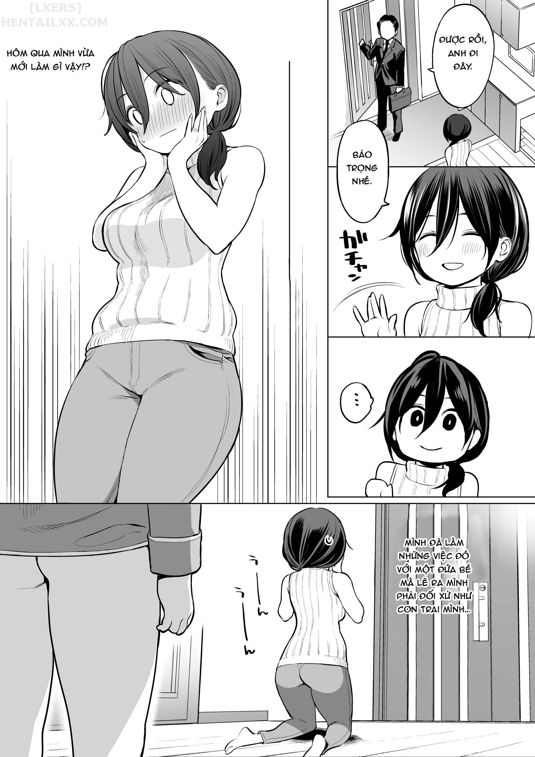 HentaiVN.net - Ảnh 17 - Ryouta-Kun Ejaculated For The First Time Using His Stepmom [Okaa-San De Seitsuu Shichatta Ryouta-Kun] - Oneshot