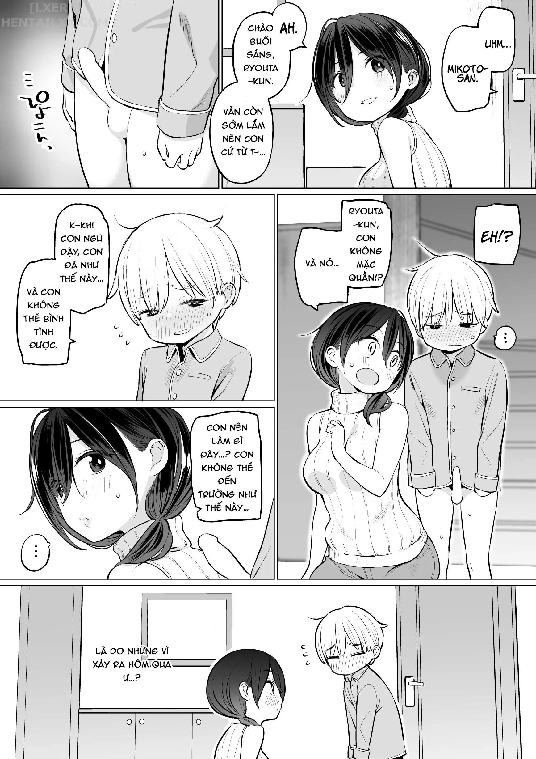 HentaiVN.net - Ảnh 18 - Ryouta-Kun Ejaculated For The First Time Using His Stepmom [Okaa-San De Seitsuu Shichatta Ryouta-Kun] - Oneshot