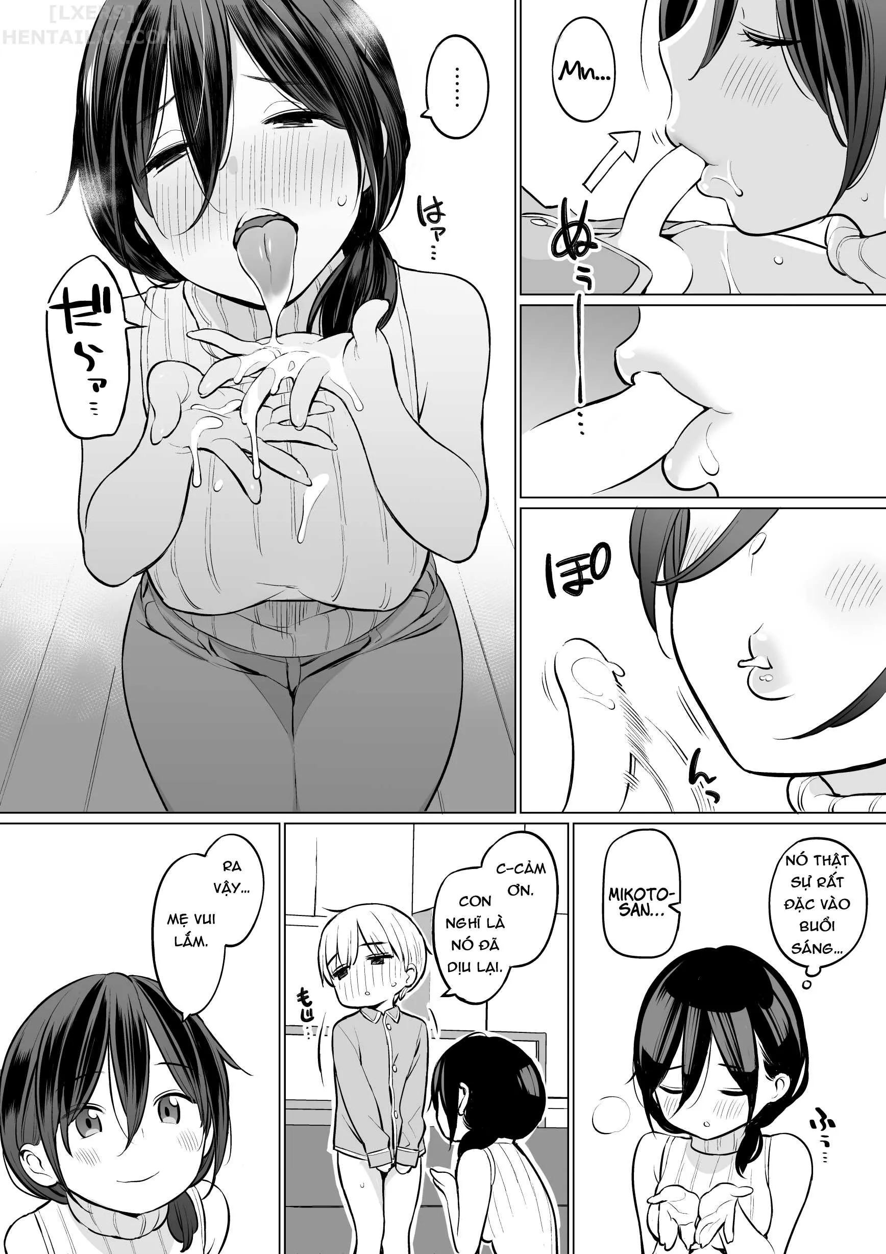HentaiVN.net - Ảnh 22 - Ryouta-Kun Ejaculated For The First Time Using His Stepmom [Okaa-San De Seitsuu Shichatta Ryouta-Kun] - Oneshot