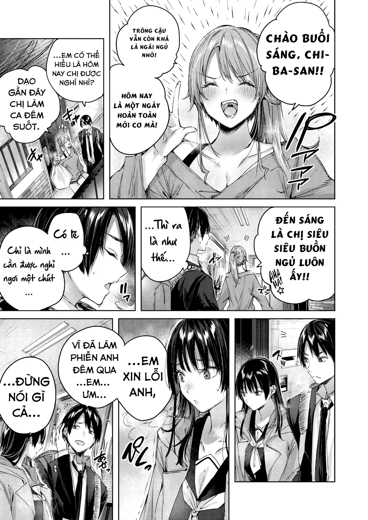 HentaiVN.net - Ảnh 6 - Nàng hàng xóm ẩm ướt - Oneshot