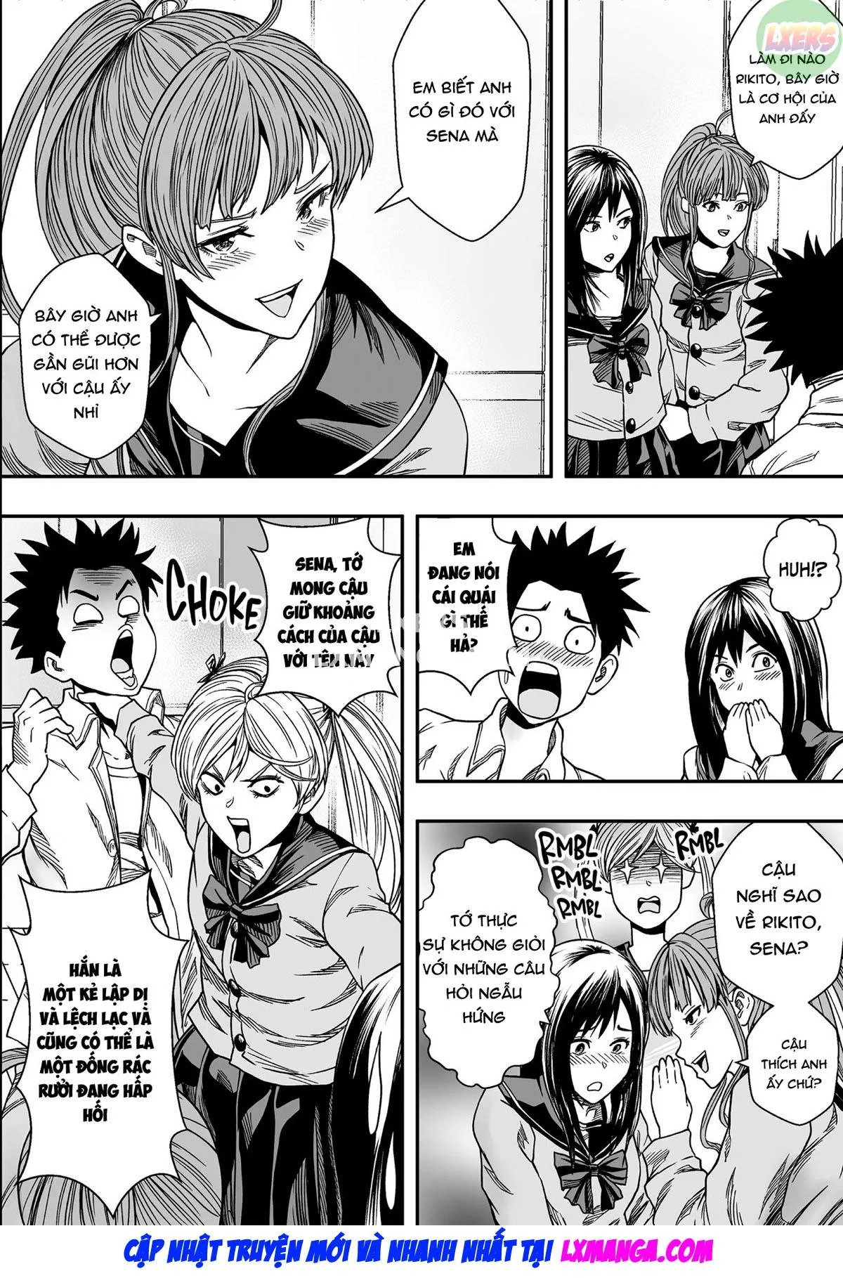 HentaiVN.net - Ảnh 10 - Nichijou-kei Harem VS Yarichin Dokkun - Oneshot