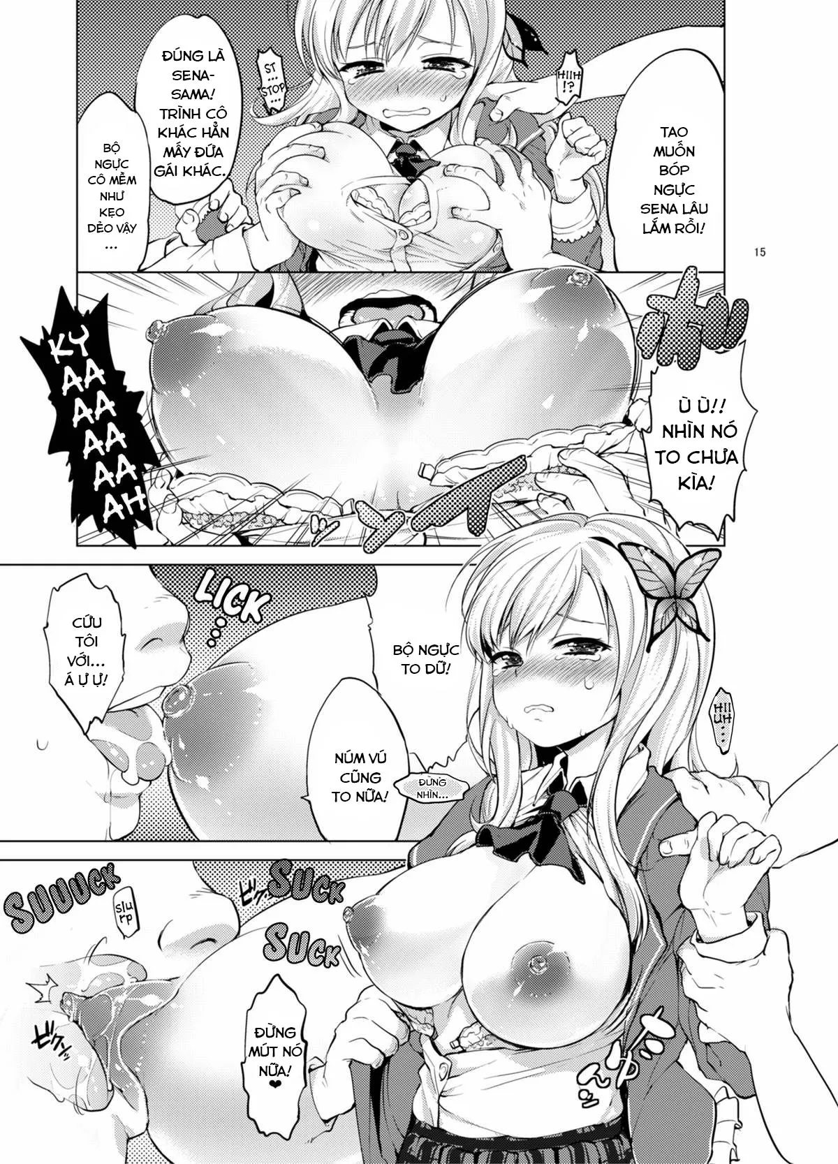 HentaiVN.net - Ảnh 15 - Bị Cưỡng Bức Thật Vui~ (Boku Wa Tomodachi Ga Sukunai) [Hagasuki – I very much like rape] - OneShot [Không Che]