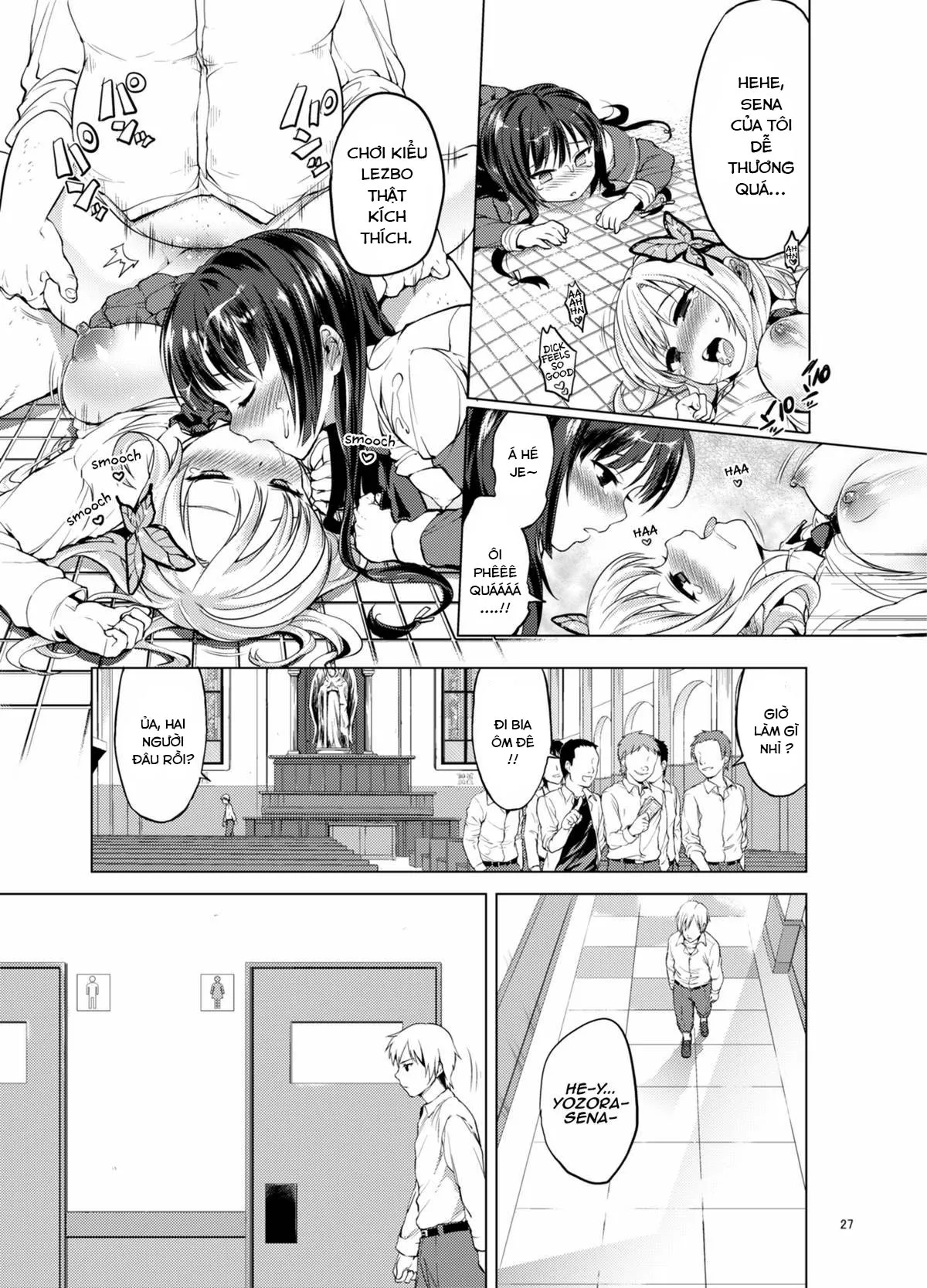 HentaiVN.net - Ảnh 27 - Bị Cưỡng Bức Thật Vui~ (Boku Wa Tomodachi Ga Sukunai) [Hagasuki – I very much like rape] - OneShot [Không Che]