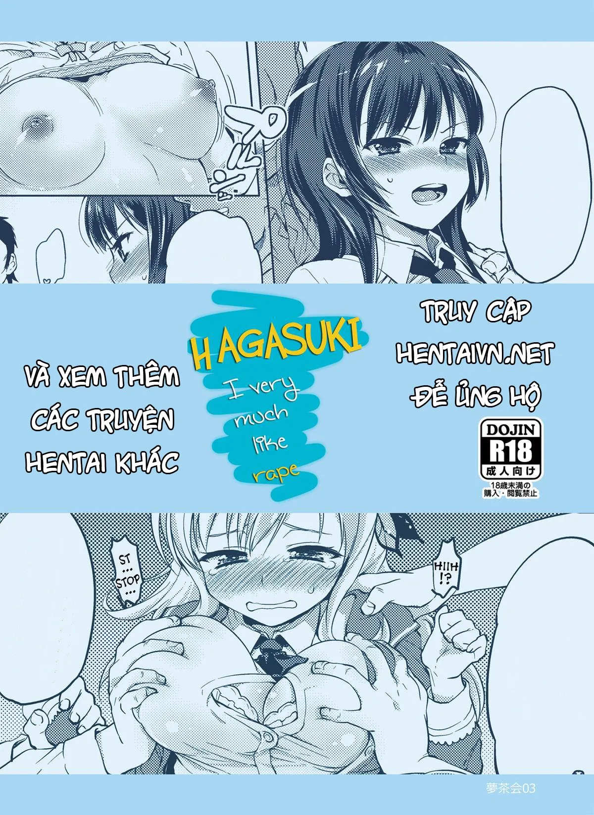 HentaiVN.net - Ảnh 29 - Bị Cưỡng Bức Thật Vui~ (Boku Wa Tomodachi Ga Sukunai) [Hagasuki – I very much like rape] - OneShot [Không Che]