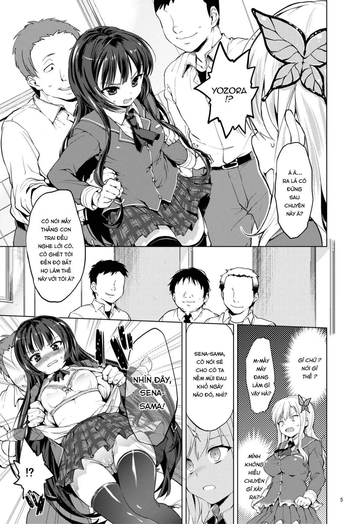 HentaiVN.net - Ảnh 5 - Bị Cưỡng Bức Thật Vui~ (Boku Wa Tomodachi Ga Sukunai) [Hagasuki – I very much like rape] - OneShot [Không Che]