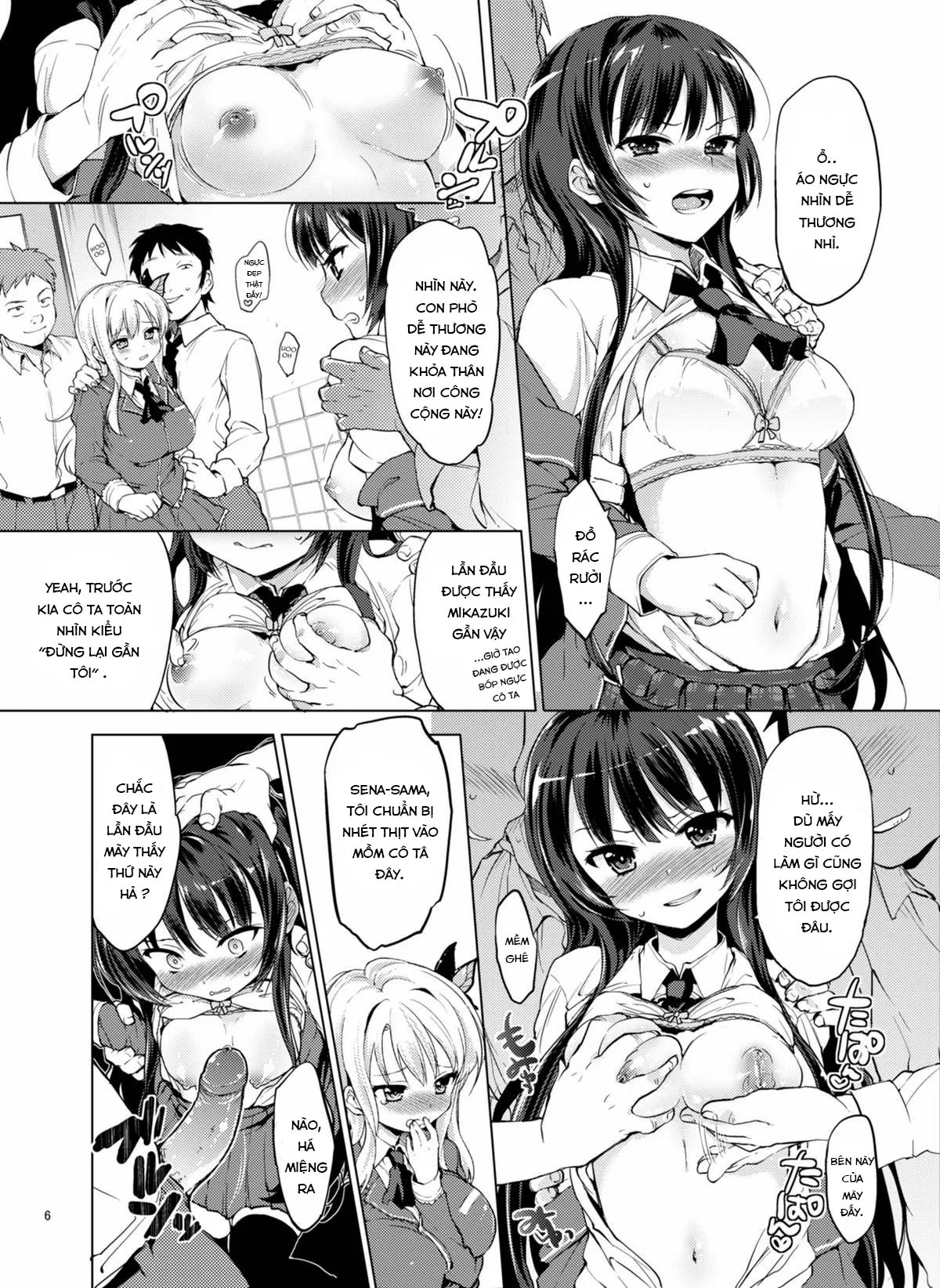 HentaiVN.net - Ảnh 6 - Bị Cưỡng Bức Thật Vui~ (Boku Wa Tomodachi Ga Sukunai) [Hagasuki – I very much like rape] - OneShot [Không Che]