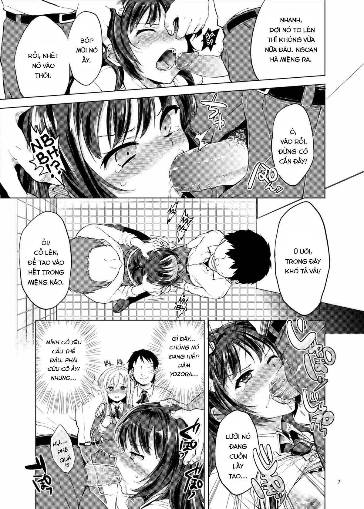 HentaiVN.net - Ảnh 7 - Bị Cưỡng Bức Thật Vui~ (Boku Wa Tomodachi Ga Sukunai) [Hagasuki – I very much like rape] - OneShot [Không Che]