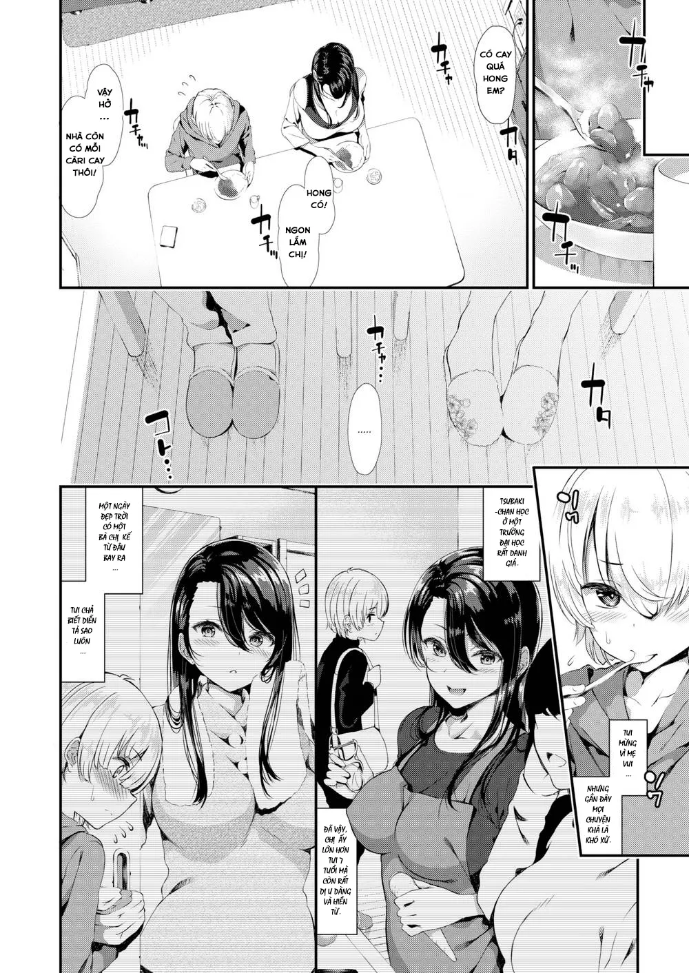 HentaiVN.net - Ảnh 3 - Buổi Chiều Của Chị và Em [Afternoon Onee-Shota] - Oneshot