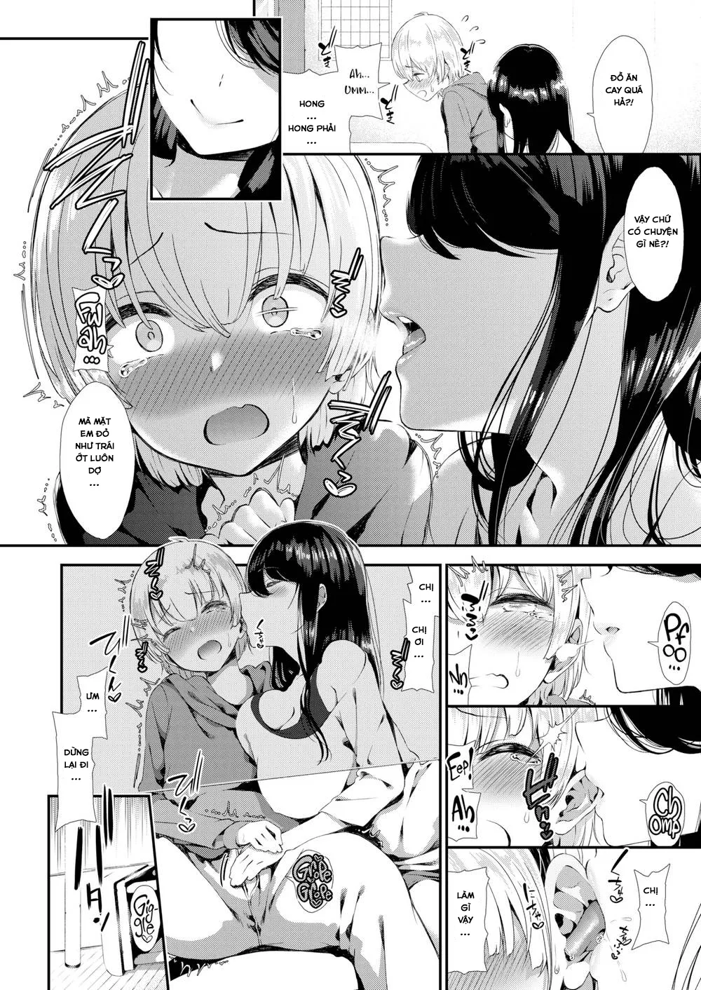 HentaiVN.net - Ảnh 5 - Buổi Chiều Của Chị và Em [Afternoon Onee-Shota] - Oneshot