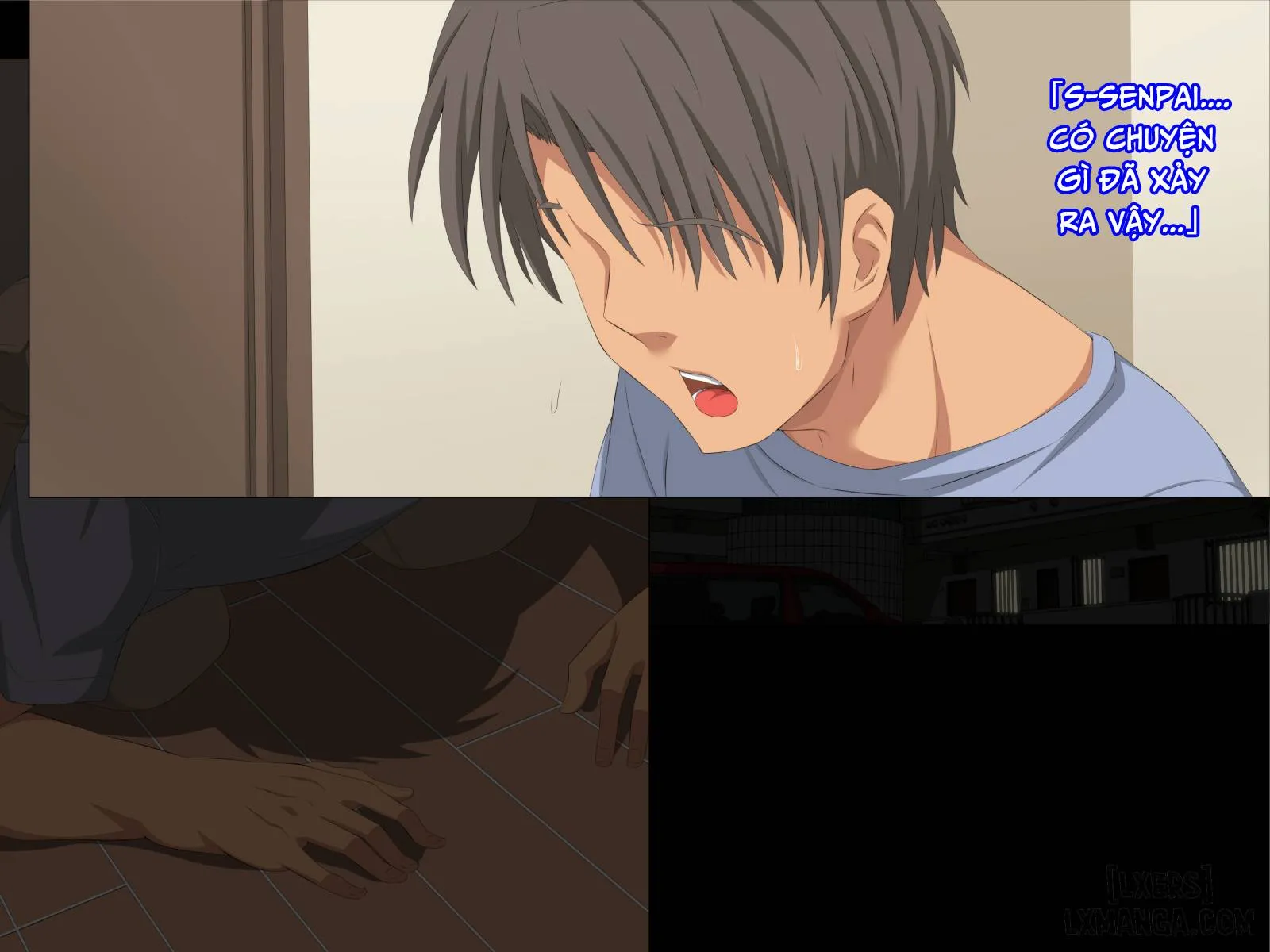 HentaiVN.net - Ảnh 11 - Senpai o Ie ni Isourou Saseteitara!! [Senpai O Ie Ni Isourou Saseteitara Itsunomanika Tsuma Ga Netorareteita Zenpen] - Oneshot