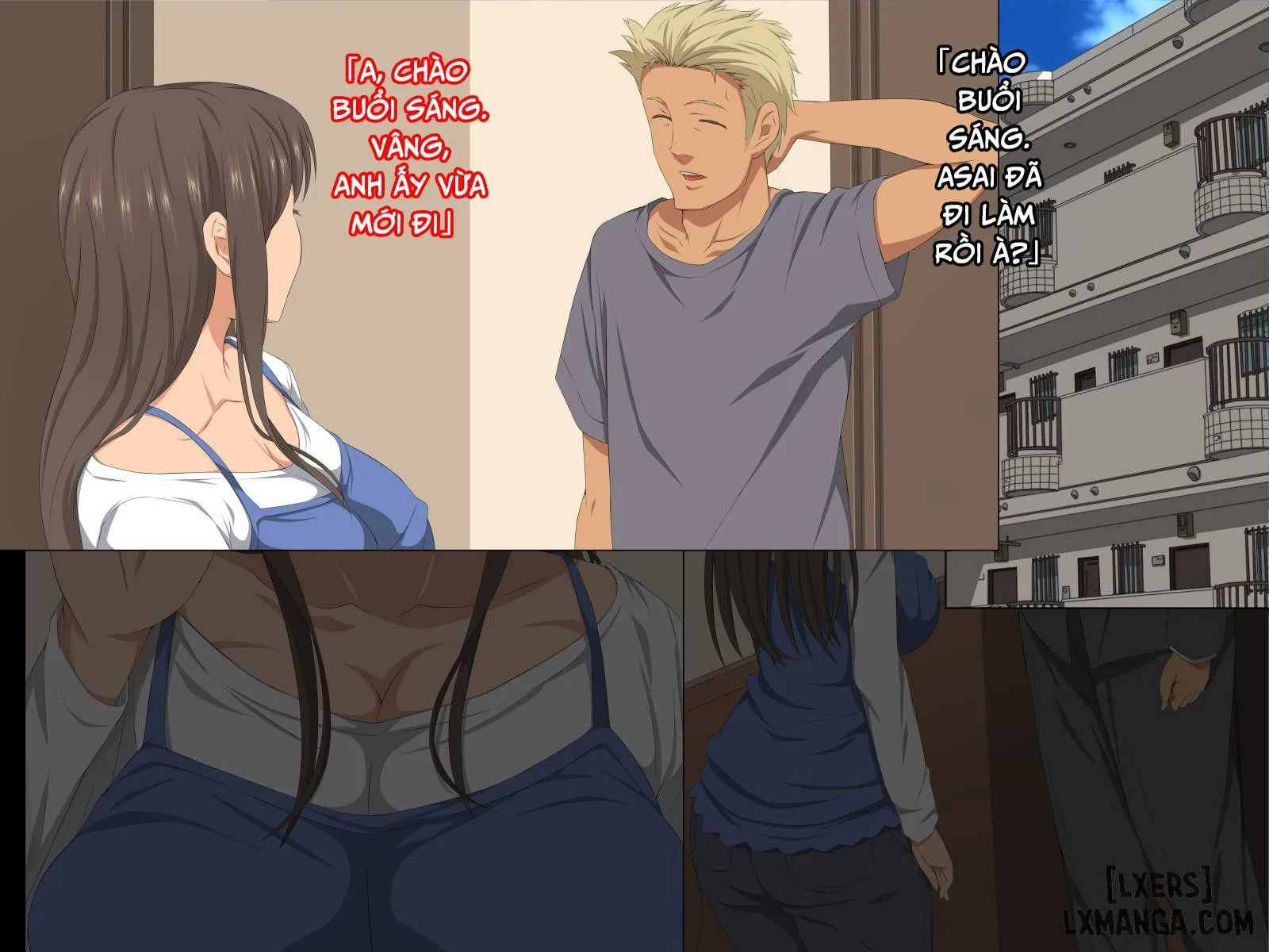 HentaiVN.net - Ảnh 20 - Senpai o Ie ni Isourou Saseteitara!! [Senpai O Ie Ni Isourou Saseteitara Itsunomanika Tsuma Ga Netorareteita Zenpen] - Oneshot