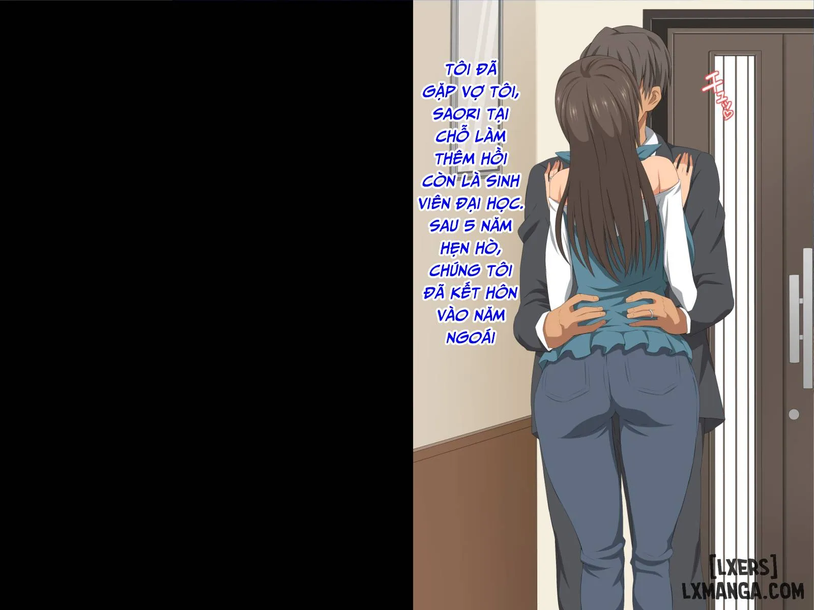 HentaiVN.net - Ảnh 5 - Senpai o Ie ni Isourou Saseteitara!! [Senpai O Ie Ni Isourou Saseteitara Itsunomanika Tsuma Ga Netorareteita Zenpen] - Oneshot