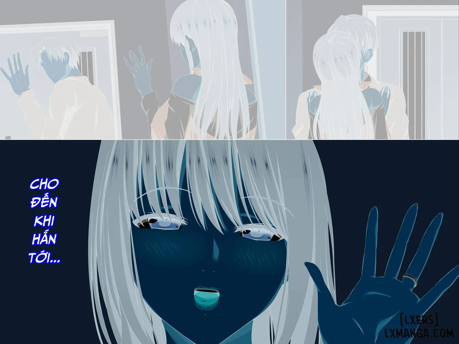 HentaiVN.net - Ảnh 8 - Senpai o Ie ni Isourou Saseteitara!! [Senpai O Ie Ni Isourou Saseteitara Itsunomanika Tsuma Ga Netorareteita Zenpen] - Oneshot