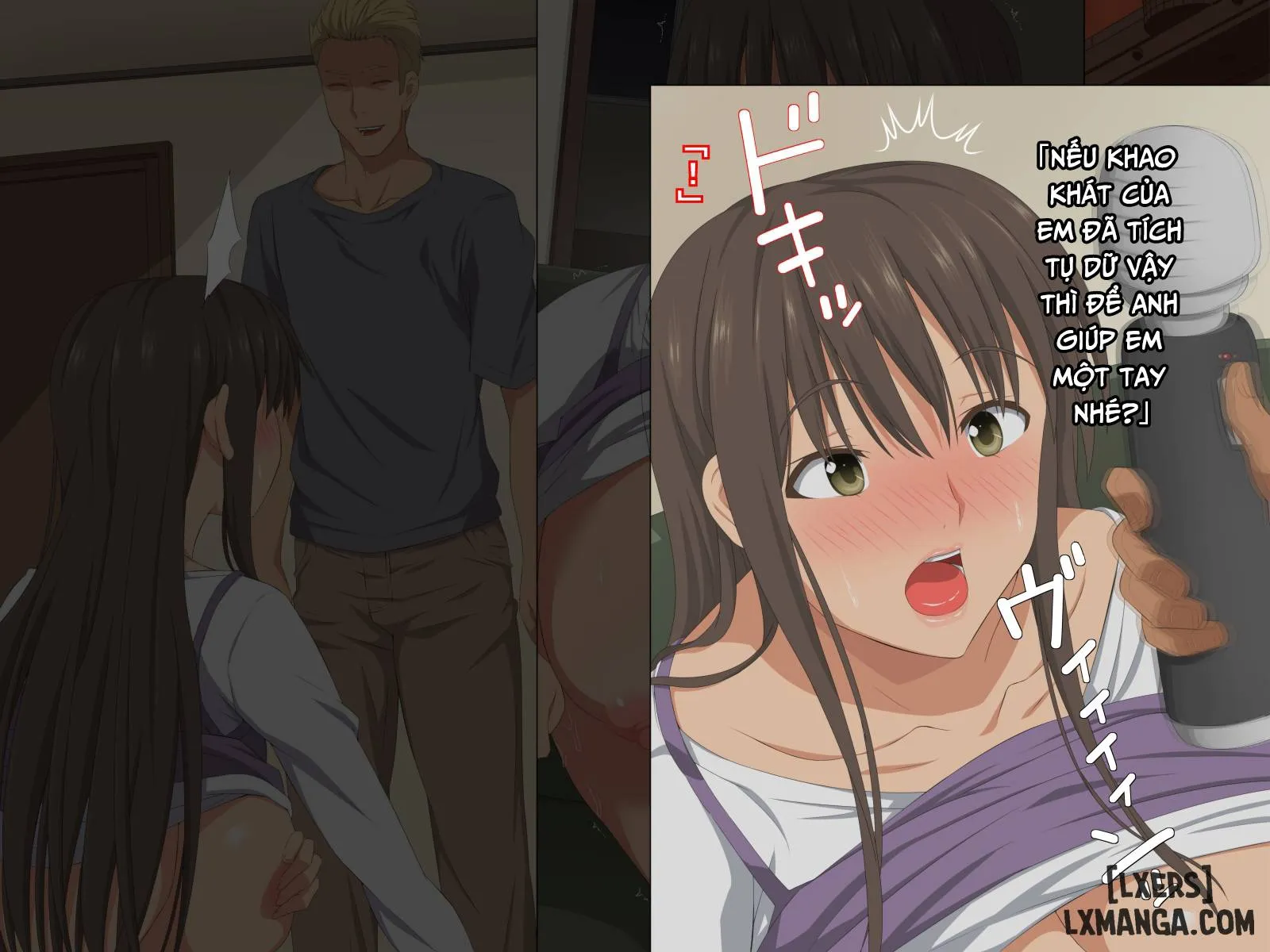 HentaiVN.net - Ảnh 94 - Senpai o Ie ni Isourou Saseteitara!! [Senpai O Ie Ni Isourou Saseteitara Itsunomanika Tsuma Ga Netorareteita Zenpen] - Oneshot