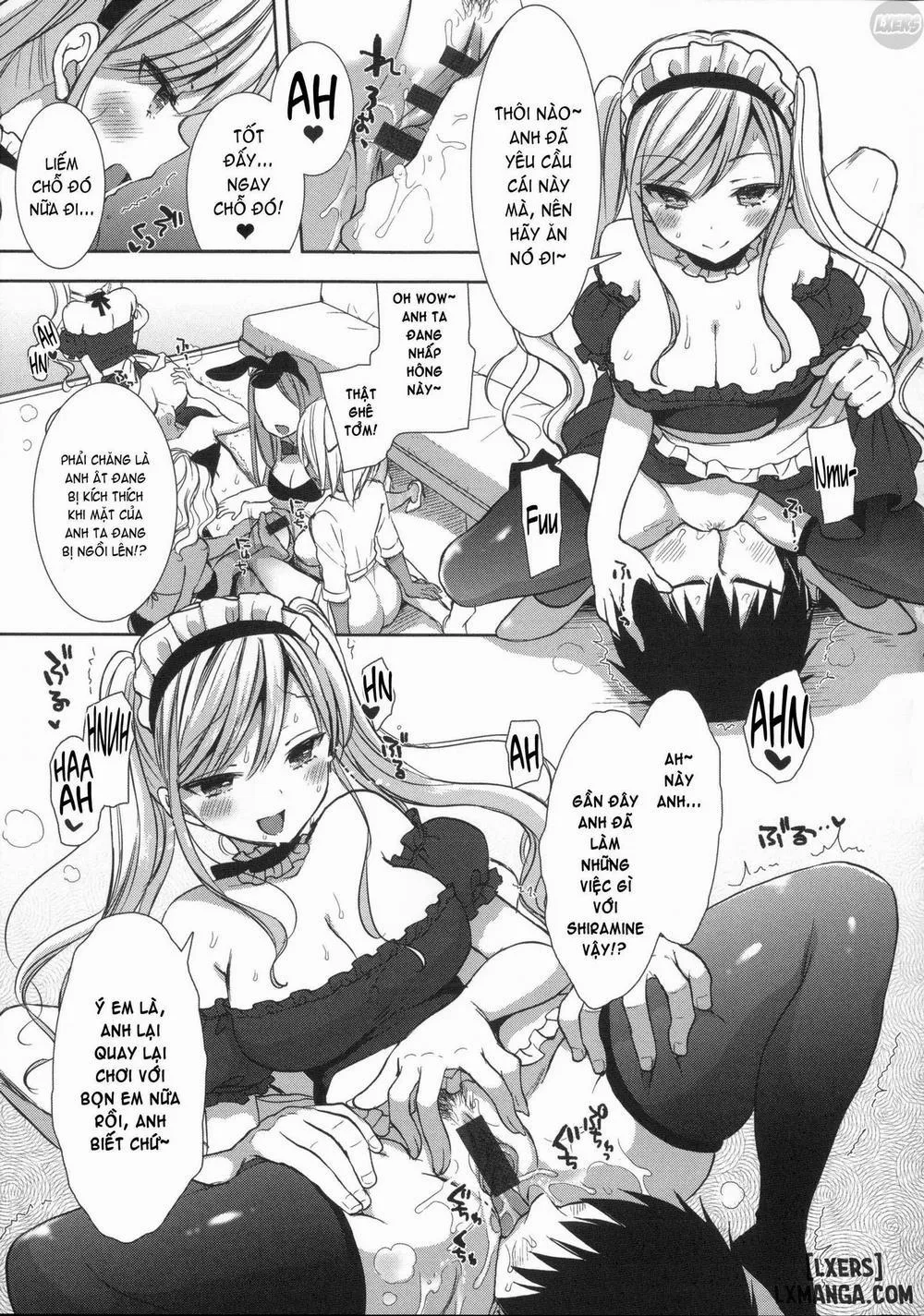 HentaiVN.net - Ảnh 10 - Shiro Kuro Royal - Chương 6