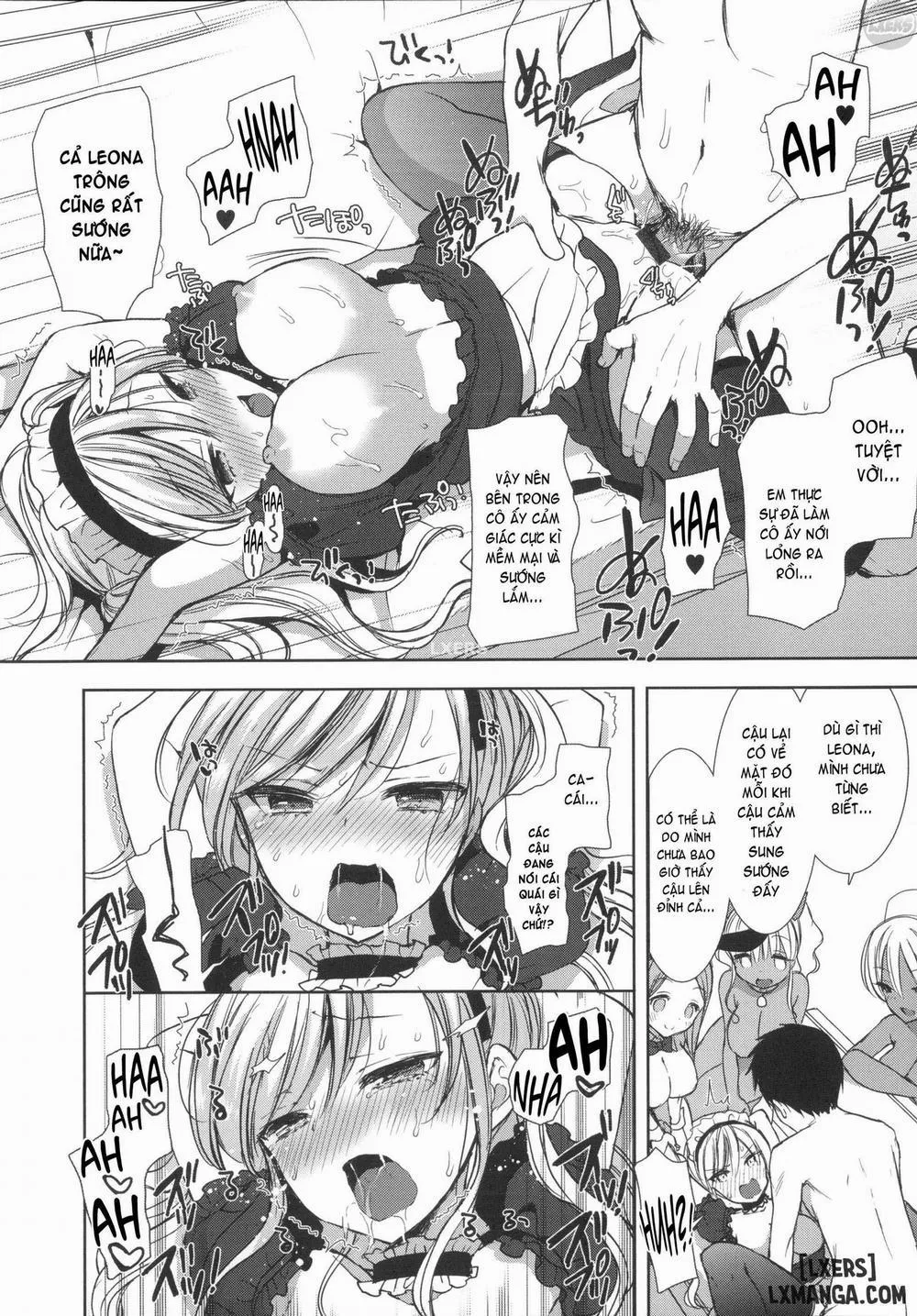 HentaiVN.net - Ảnh 18 - Shiro Kuro Royal - Chương 6