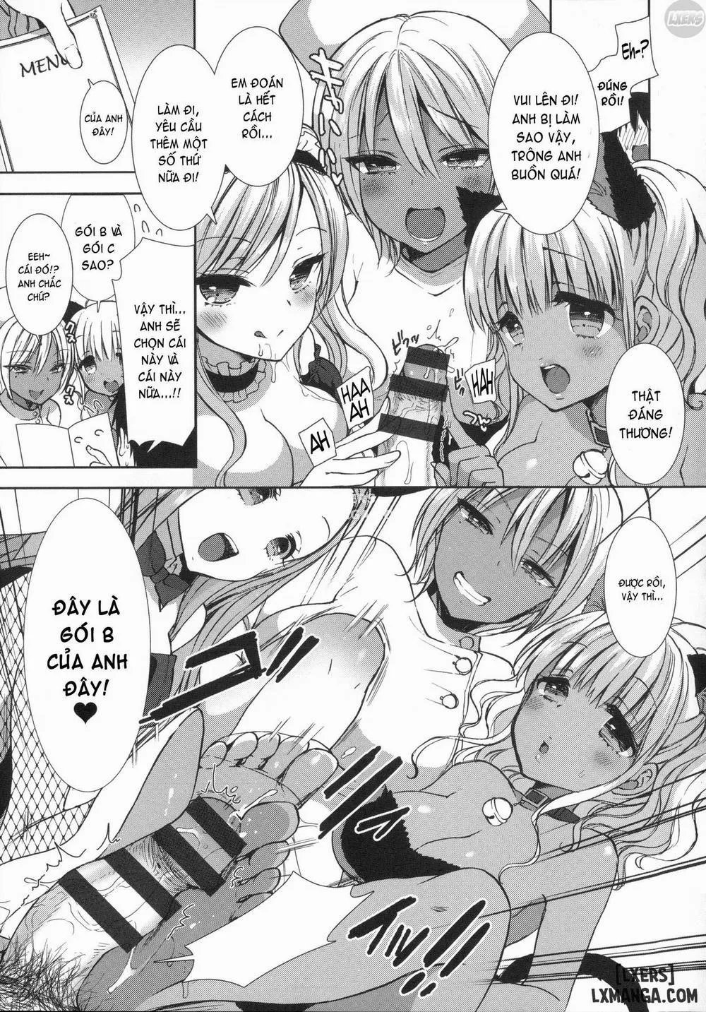 HentaiVN.net - Ảnh 8 - Shiro Kuro Royal - Chương 6