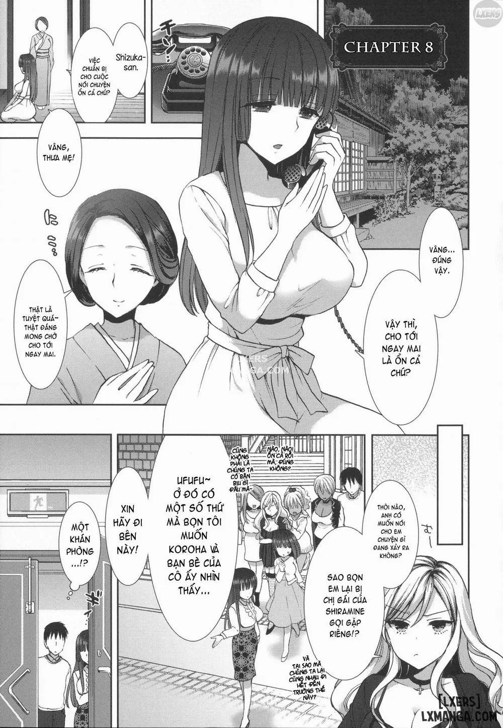 HentaiVN.net - Ảnh 4 - Shiro Kuro Royal - Chương 8