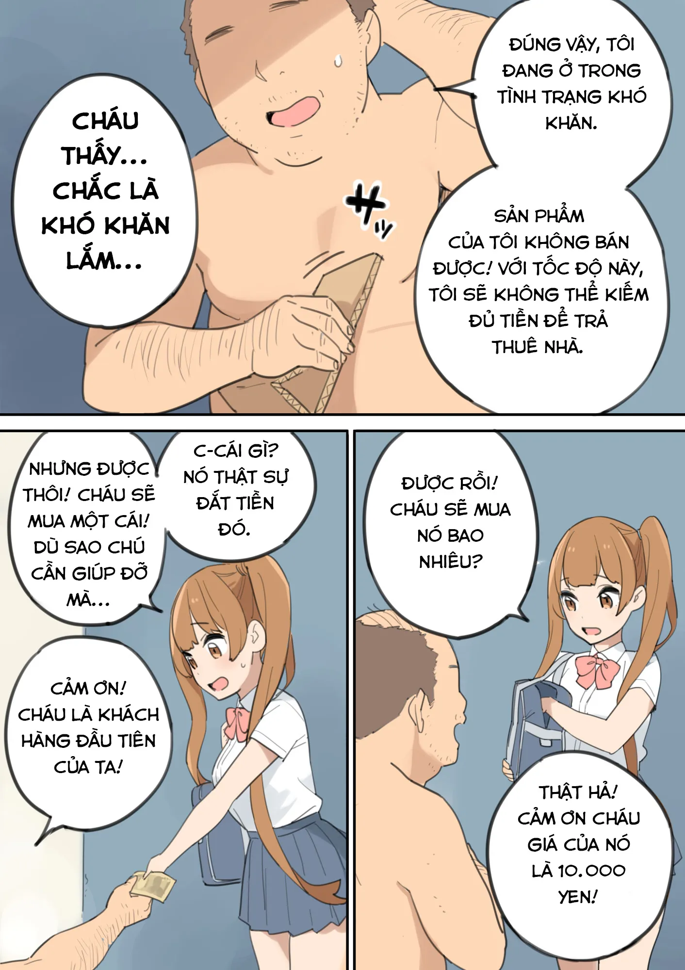 HentaiVN.net - Ảnh 8 - Chinpo Uri no Ossan - Oneshot