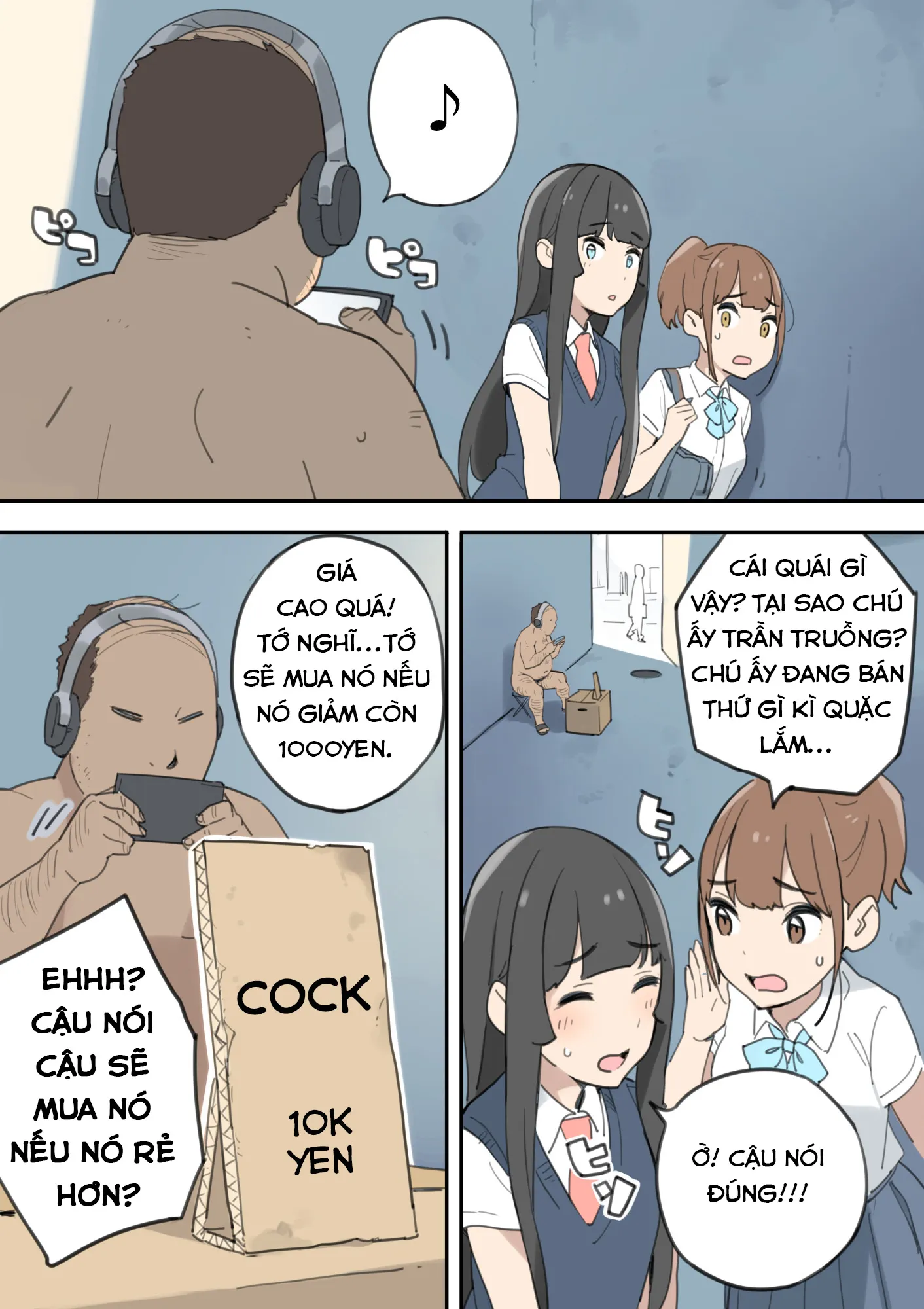 HentaiVN.net - Ảnh 4 - Chinpo Uri no Ossan - Oneshot