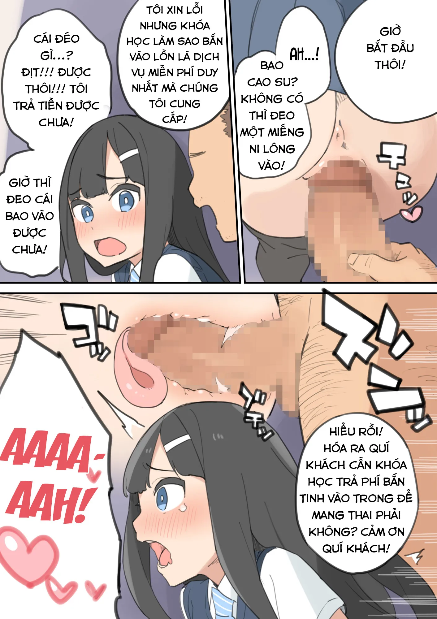 HentaiVN.net - Ảnh 7 - Chinpo Uri no Ossan - Chap 1.3