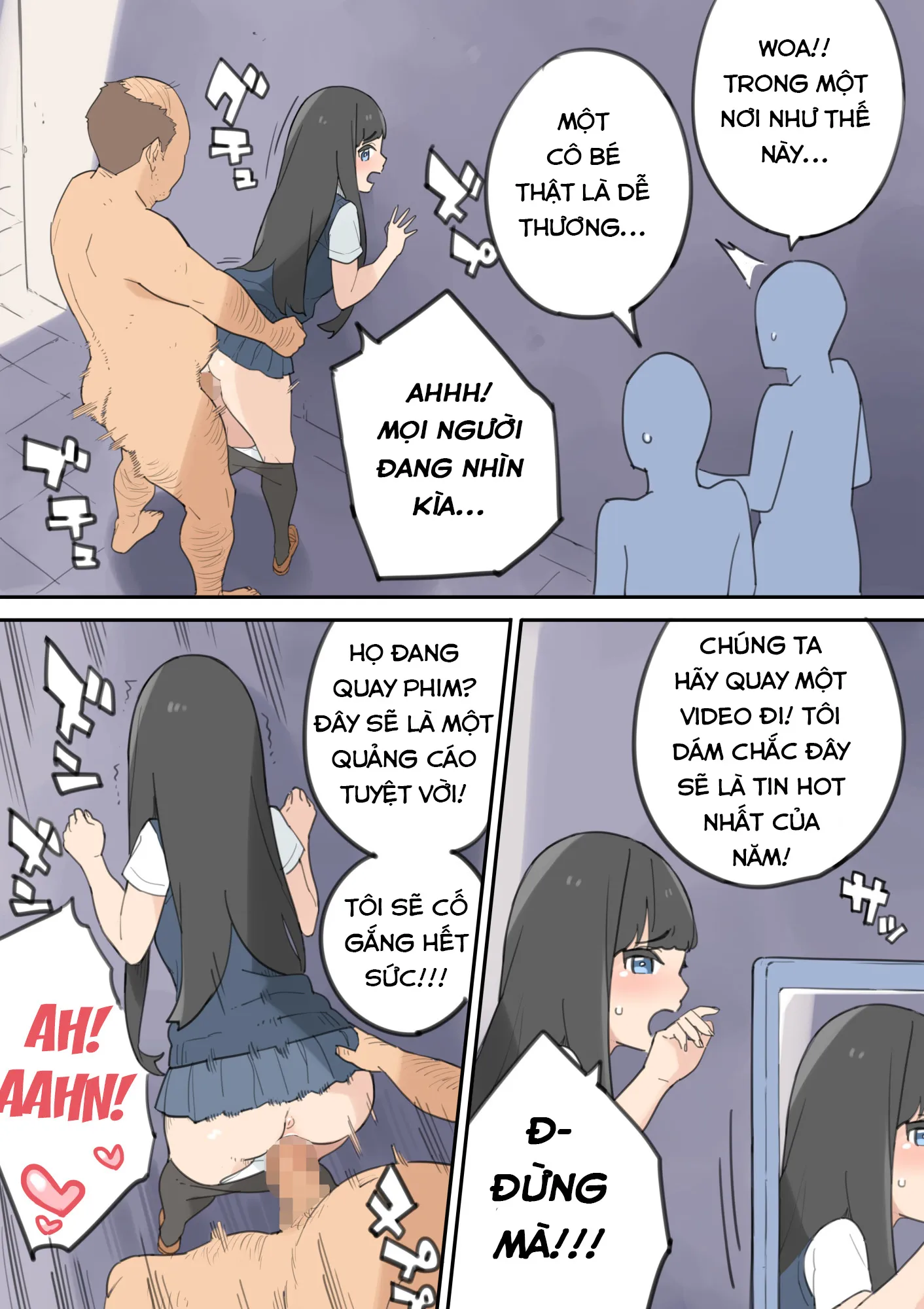 HentaiVN.net - Ảnh 9 - Chinpo Uri no Ossan - Chap 1.3