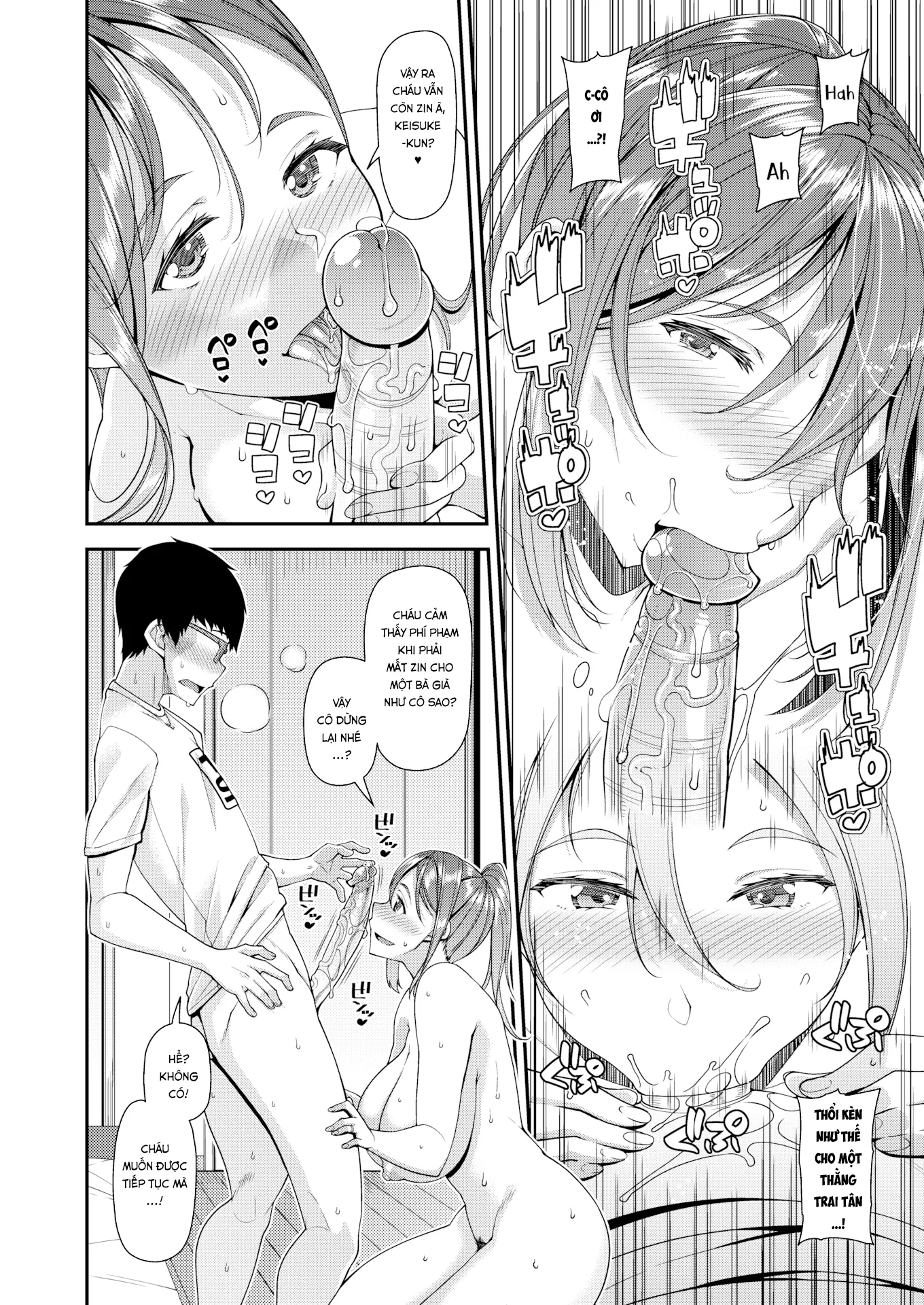 HentaiVN.net - Ảnh 11 - Cha Dượng Tôi Có Con Cá Chà Bặc! [mOTHER] - Oneshot