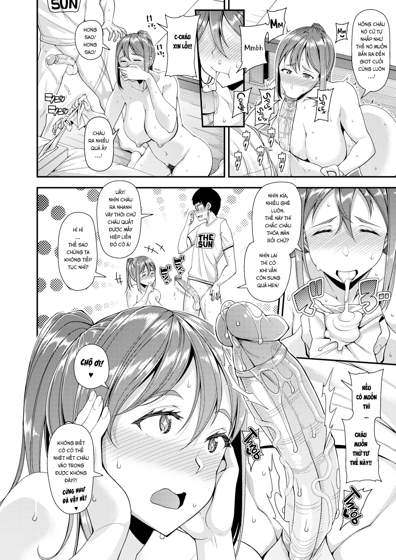 HentaiVN.net - Ảnh 13 - Cha Dượng Tôi Có Con Cá Chà Bặc! [mOTHER] - Oneshot