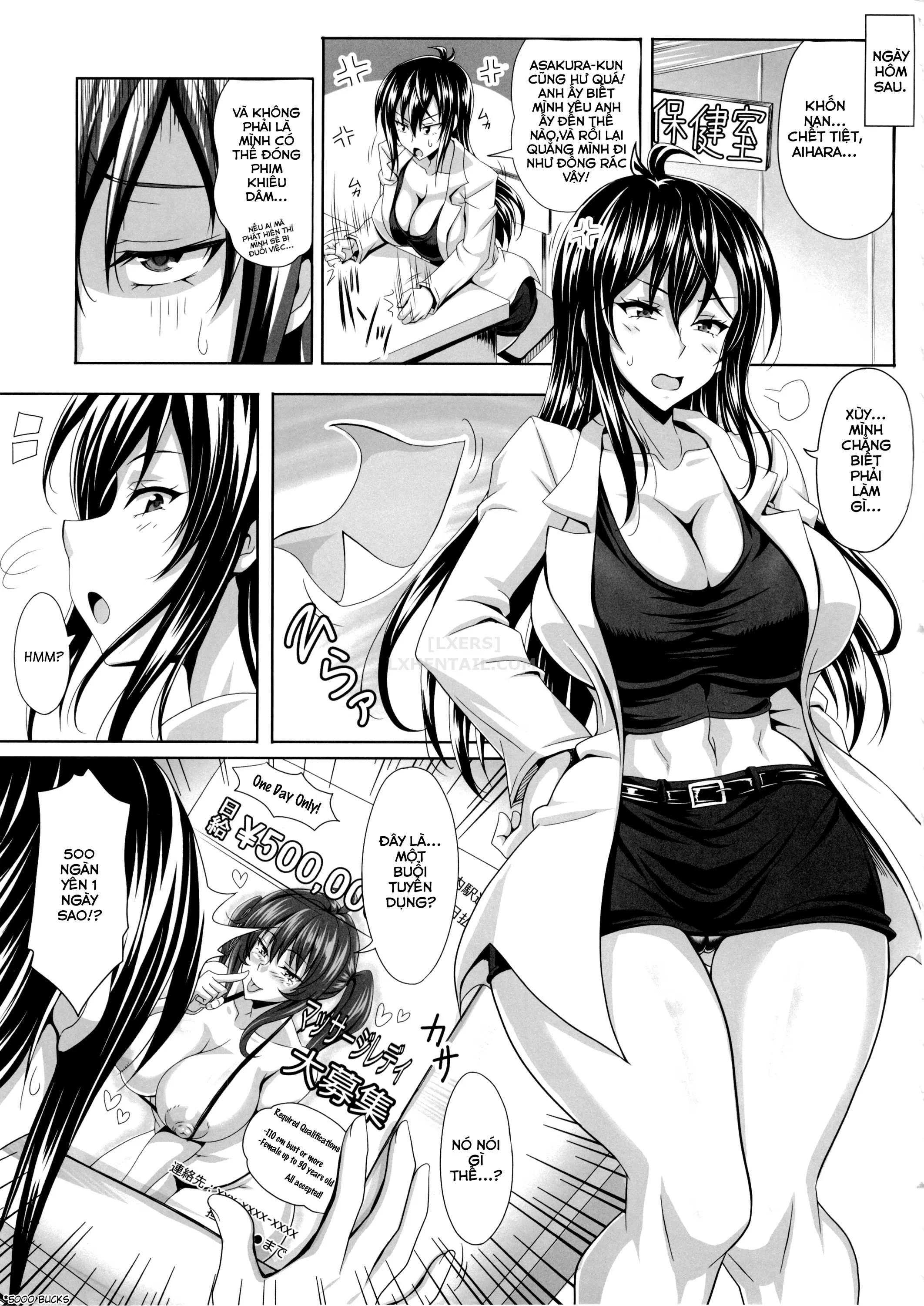 HentaiVN.net - Ảnh 12 - Boku dake no Bakunyuu Ona-maid - Yuna Sensei no Junan - Oneshot