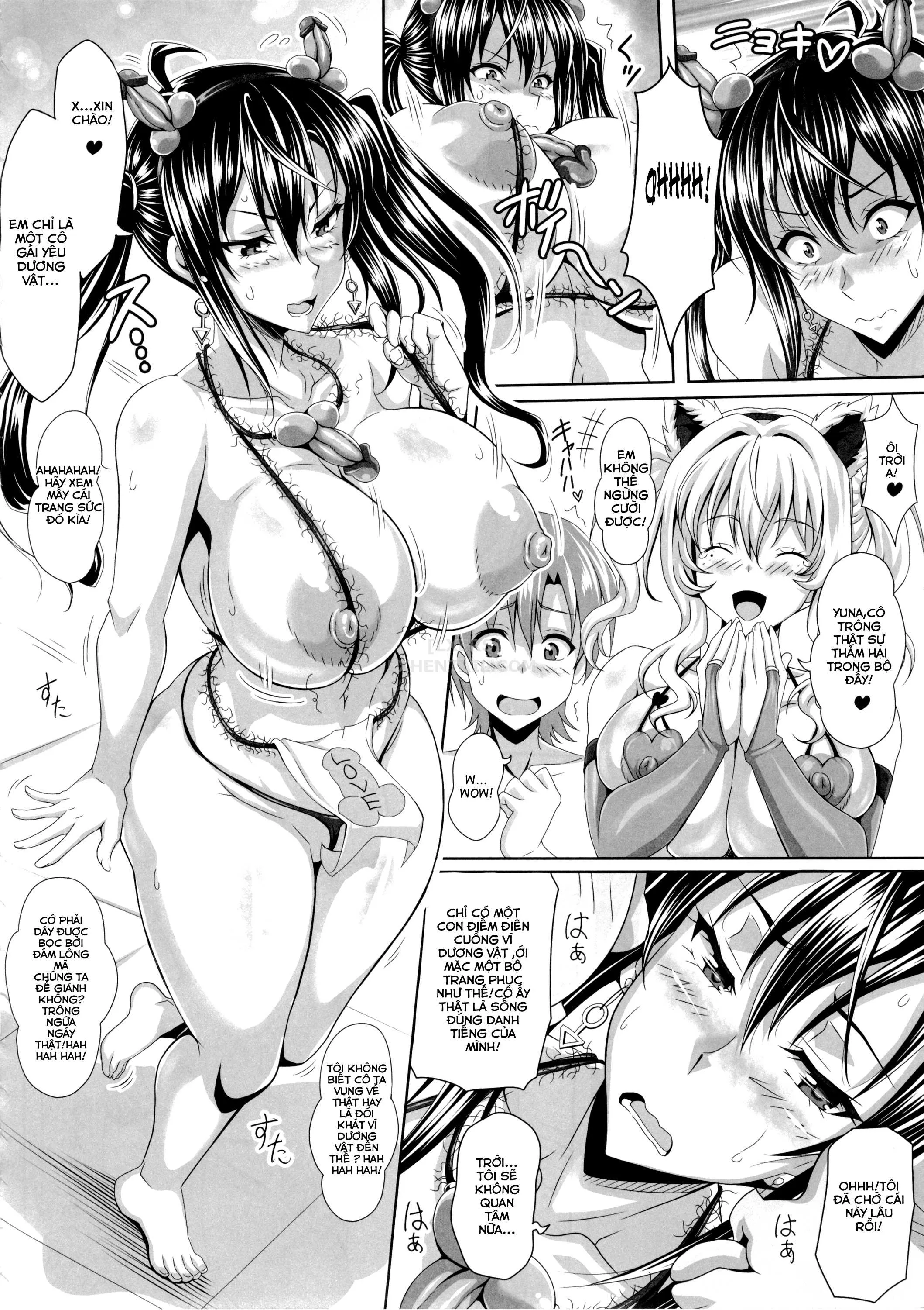 HentaiVN.net - Ảnh 37 - Boku dake no Bakunyuu Ona-maid - Yuna Sensei no Junan - Oneshot