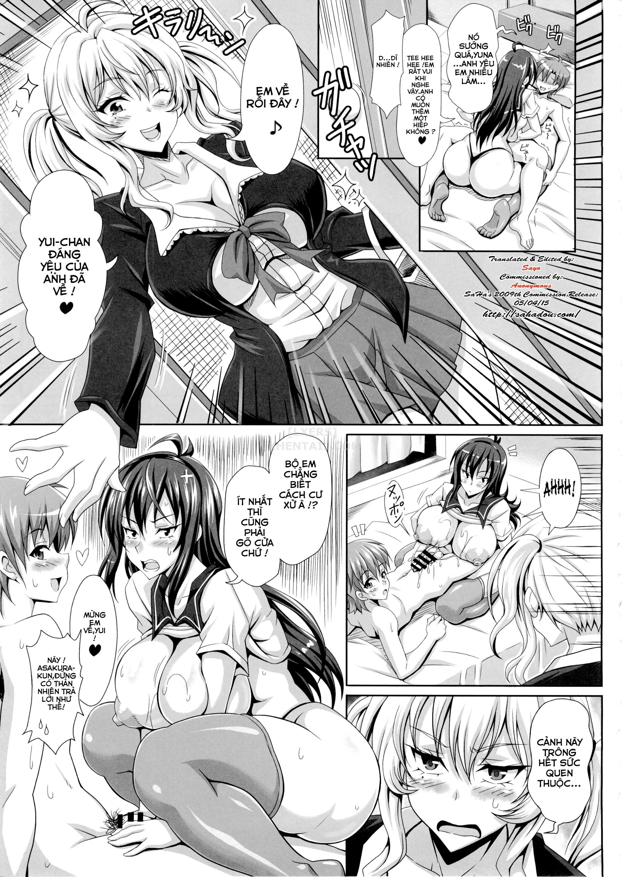 HentaiVN.net - Ảnh 8 - Boku dake no Bakunyuu Ona-maid - Yuna Sensei no Junan - Oneshot