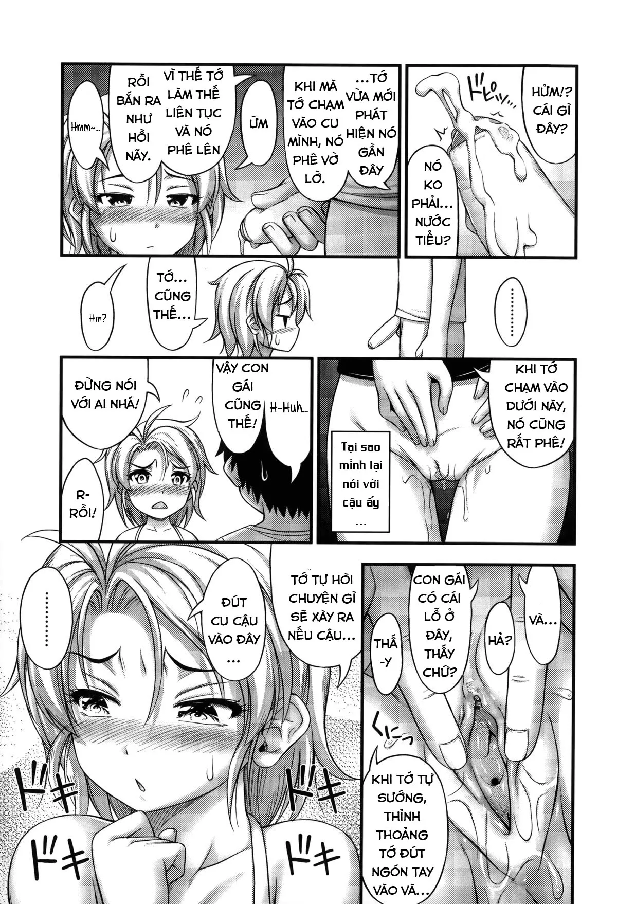 HentaiVN.net - Ảnh 15 - Thời Cơ [Escalation, Short Pants no Onnanoko no Hatsuiku ga Yosugiru Ken ni Tsuite] - Oneshot